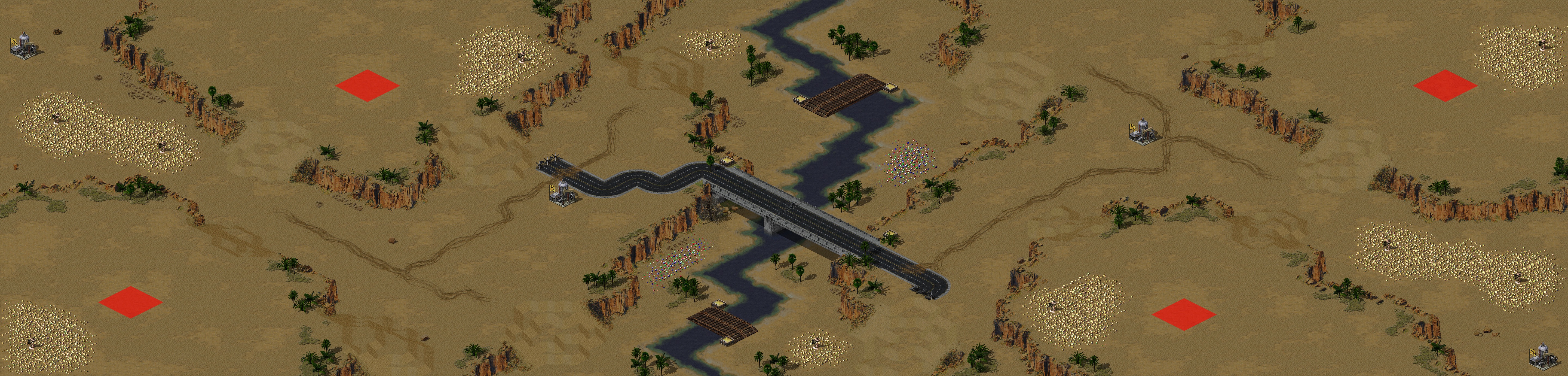 Rendered map: Death Valley modified