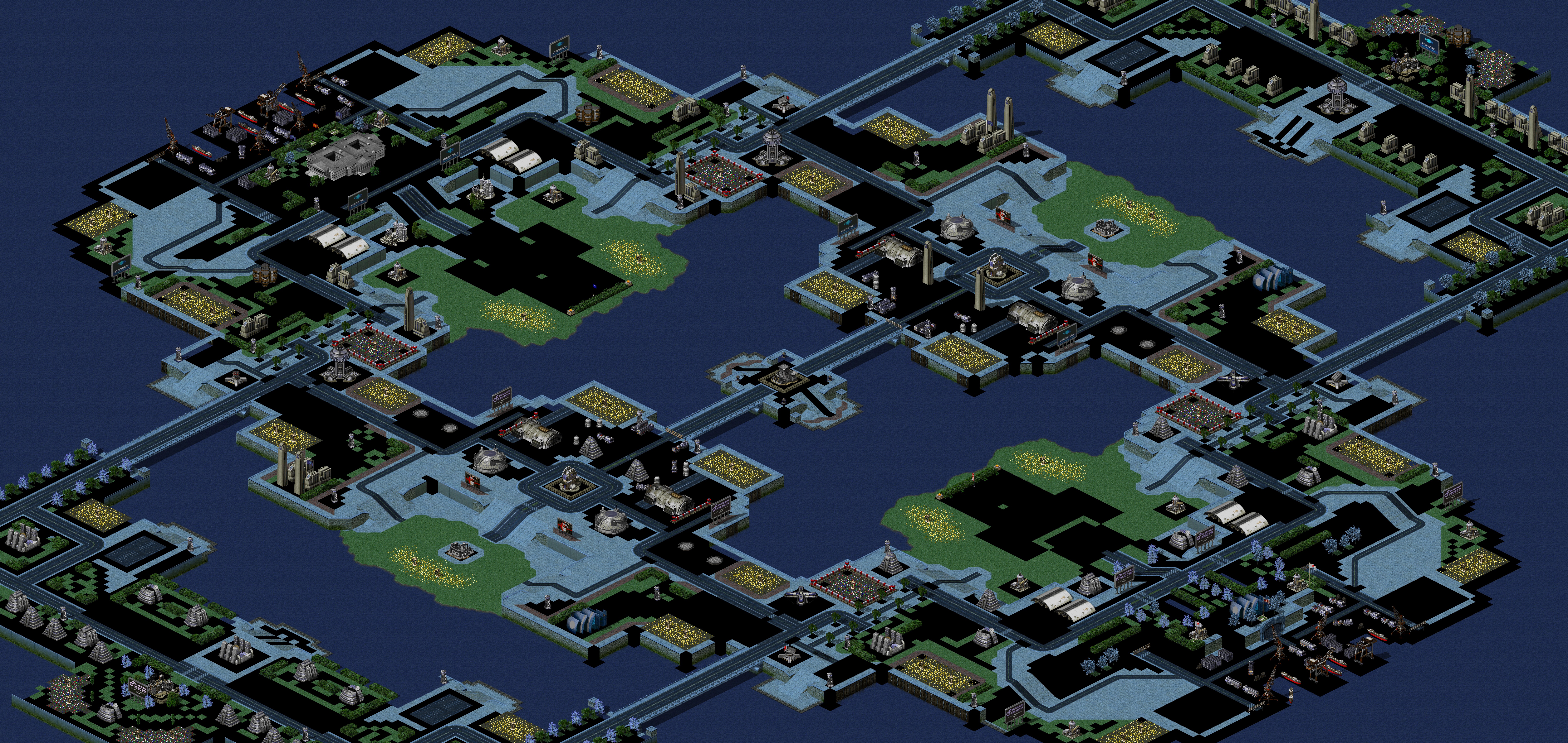 Rendered map: Metallic Madness