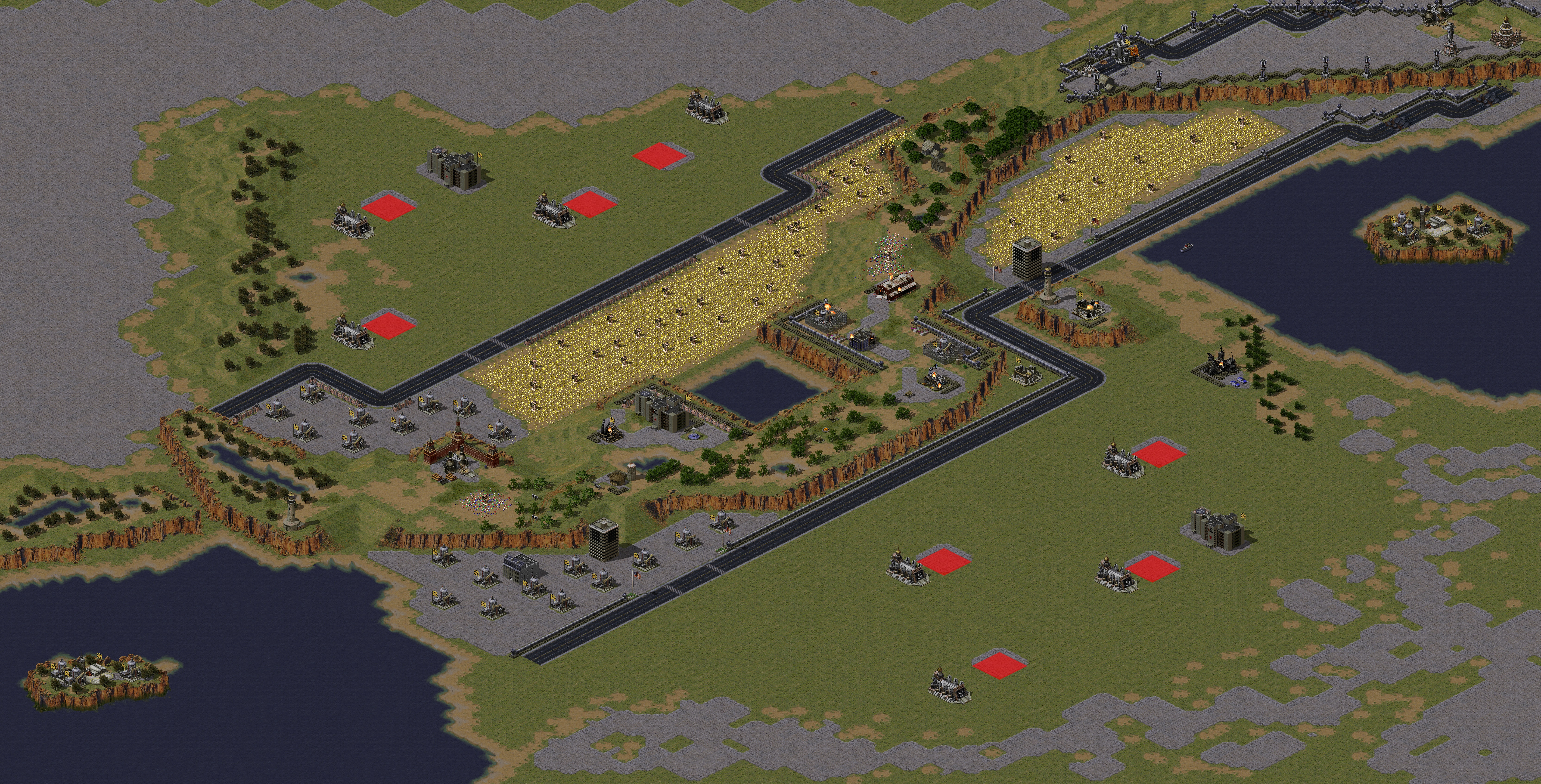 Rendered map: Five Player Skirmish (5)
