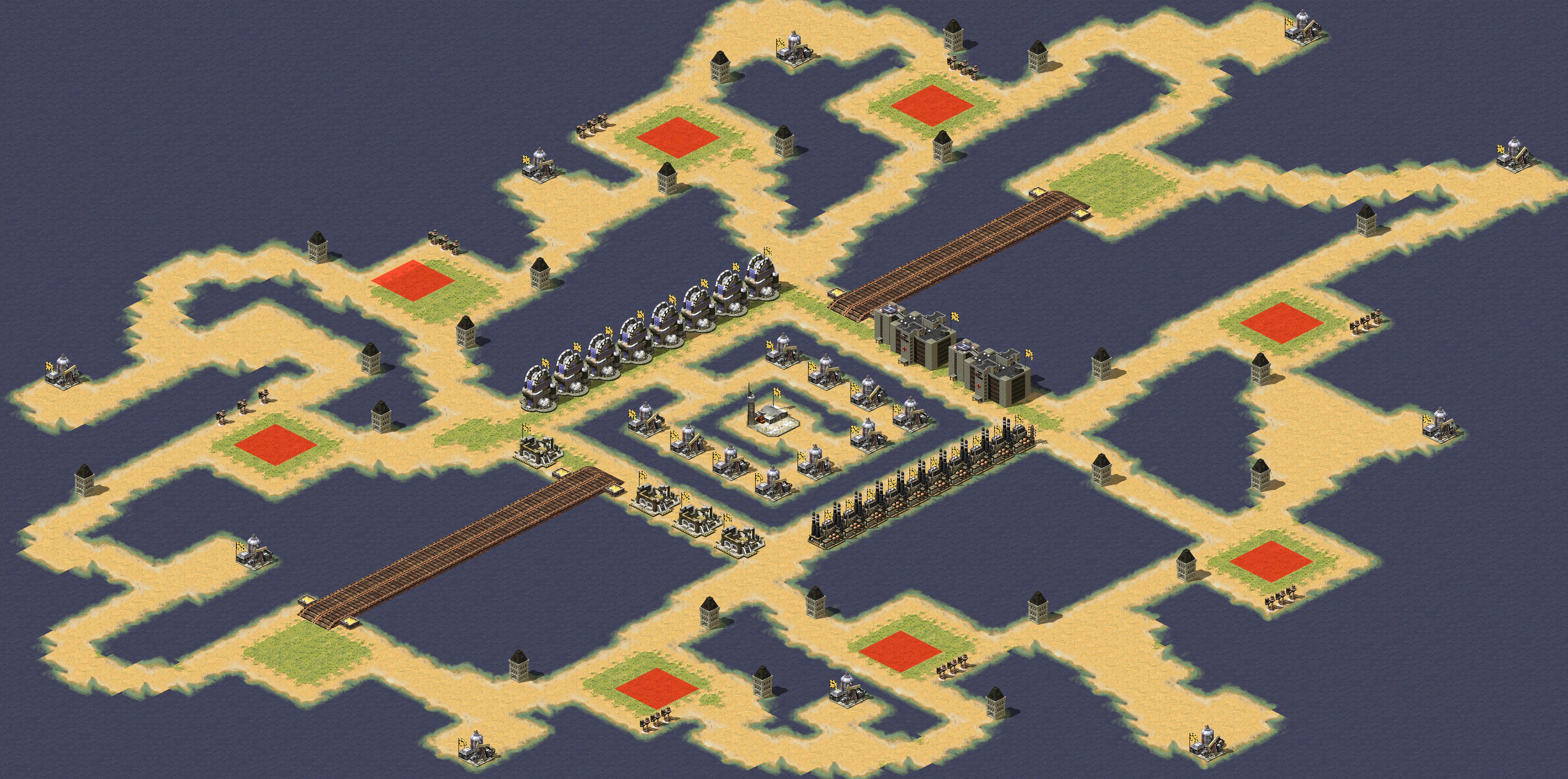 Rendered map: One Each Island Ring 2