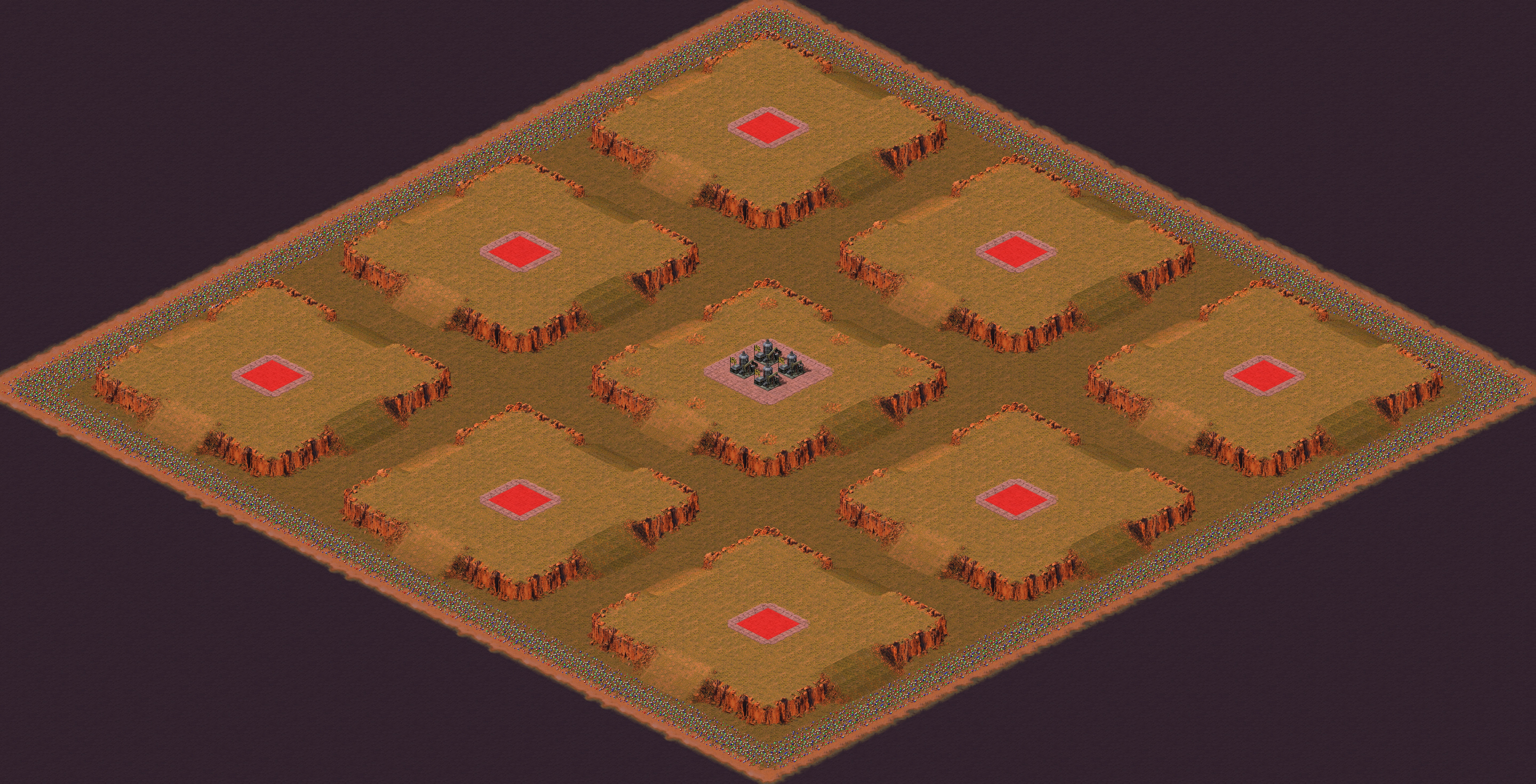 Rendered map: Unfair Arena