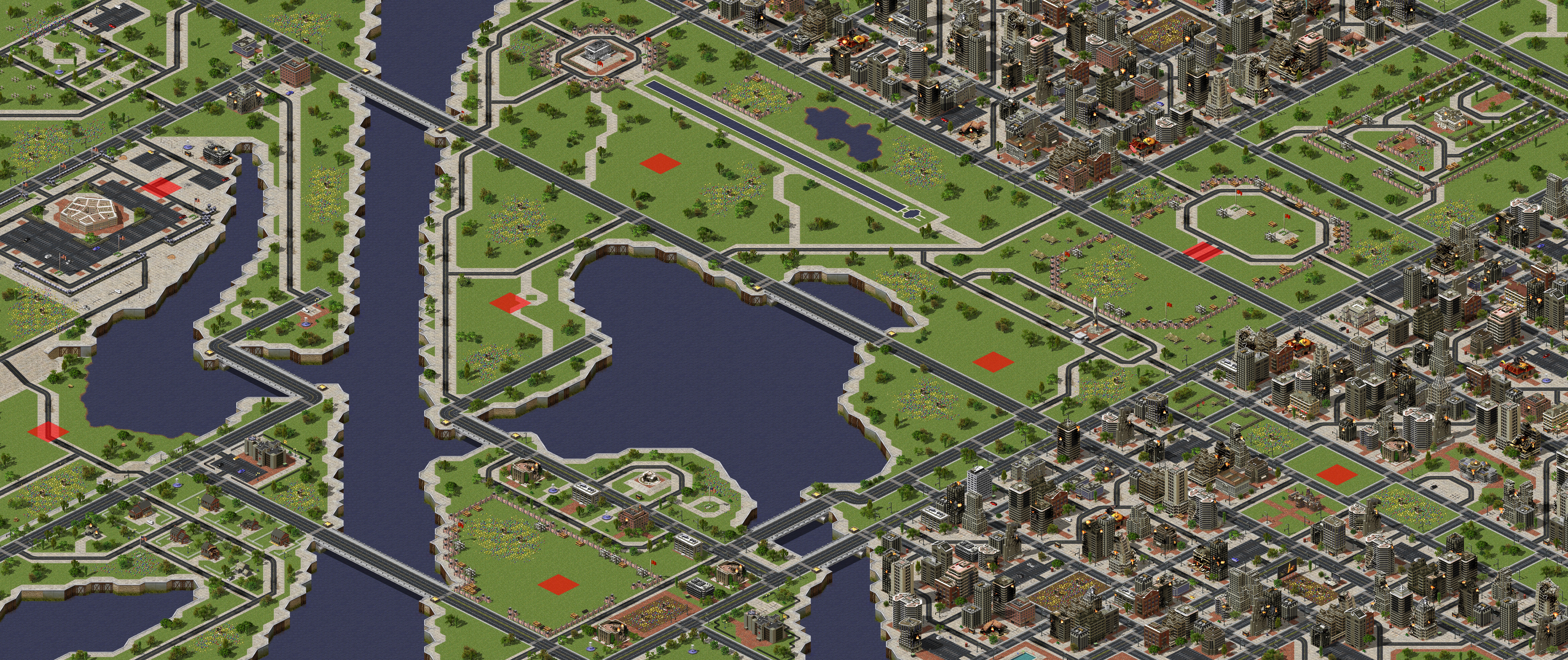 Rendered map: 自由空气