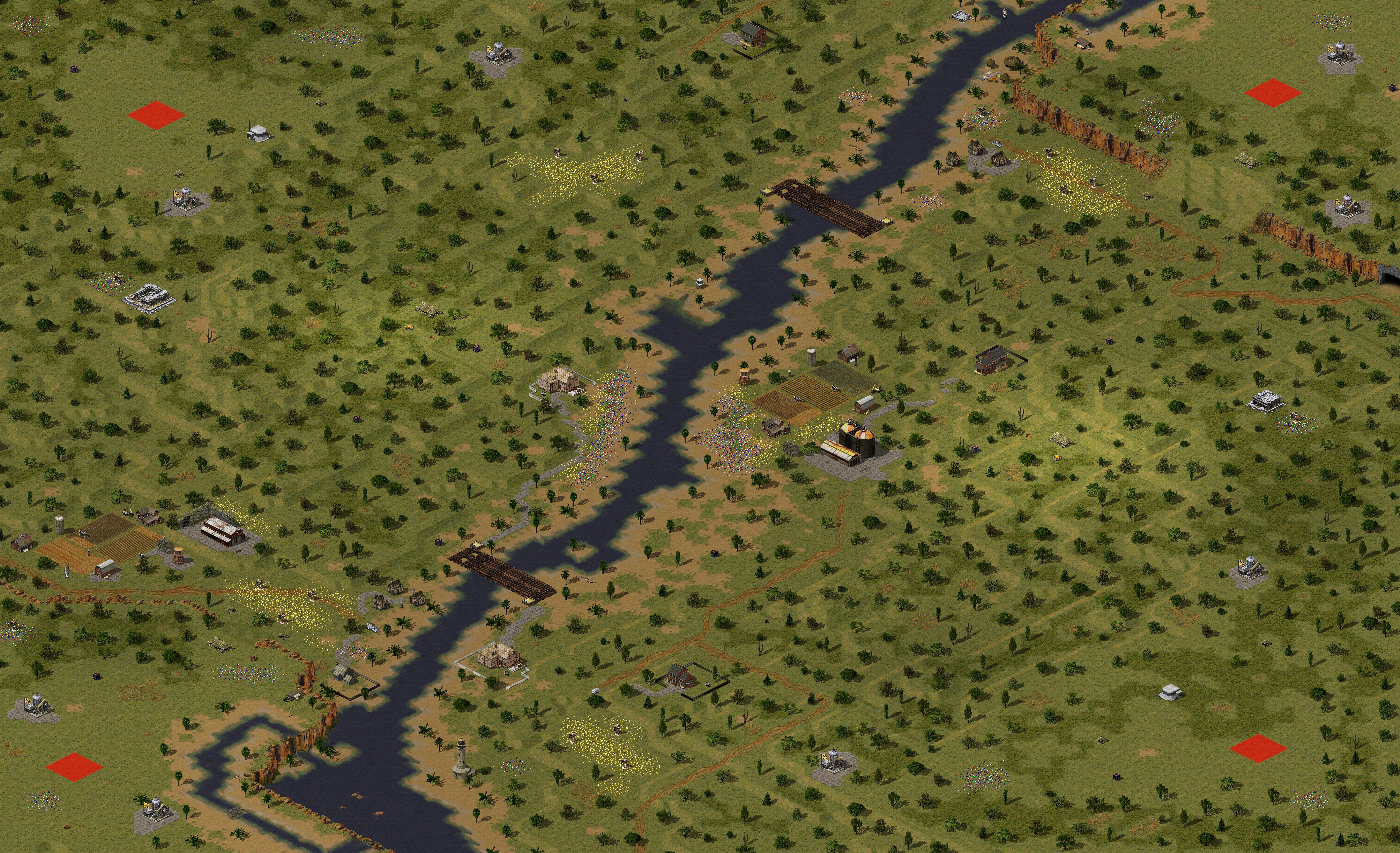 Rendered map: Middle of Nowhere (2-4)