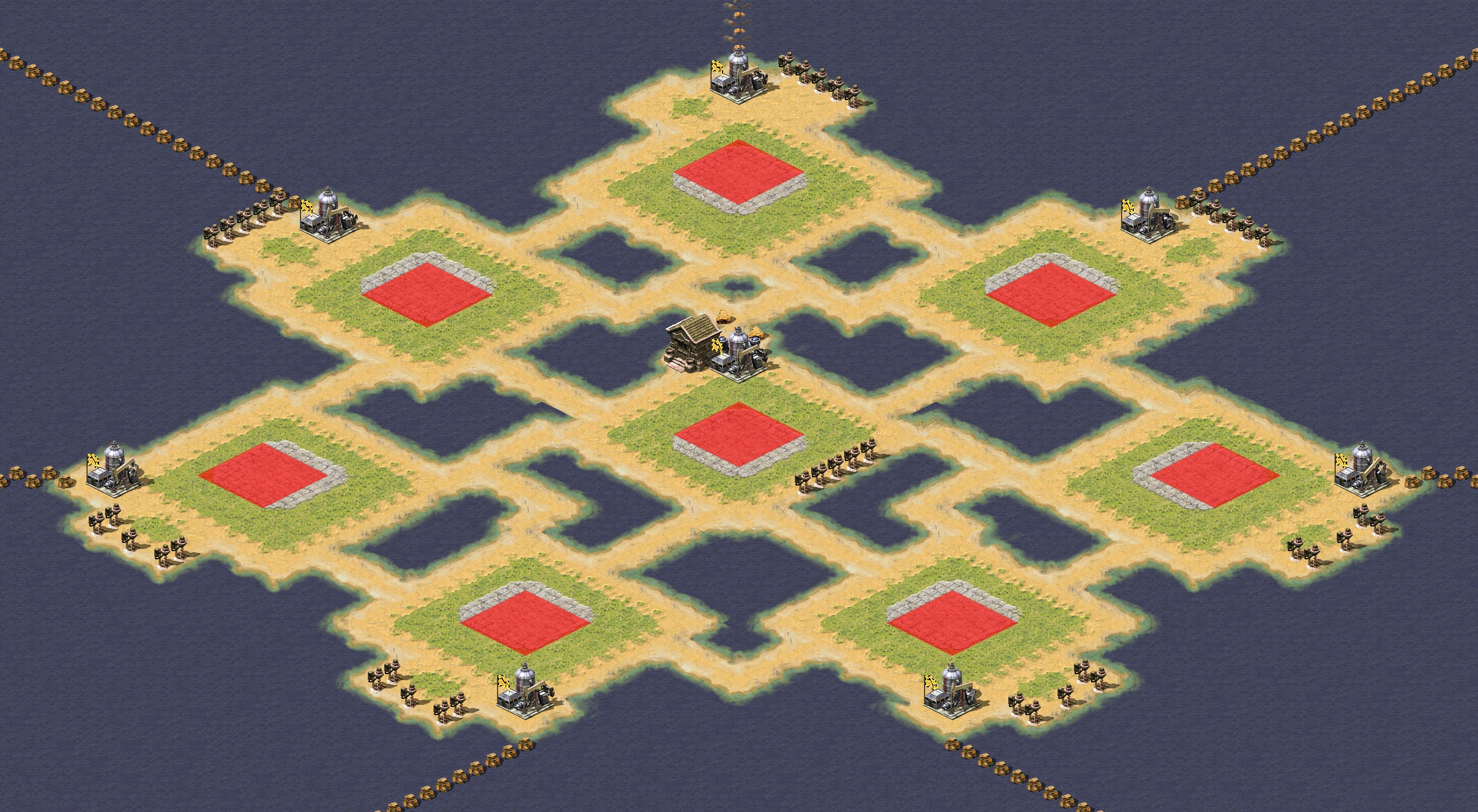 Rendered map: 权利的游戏（矿石版）