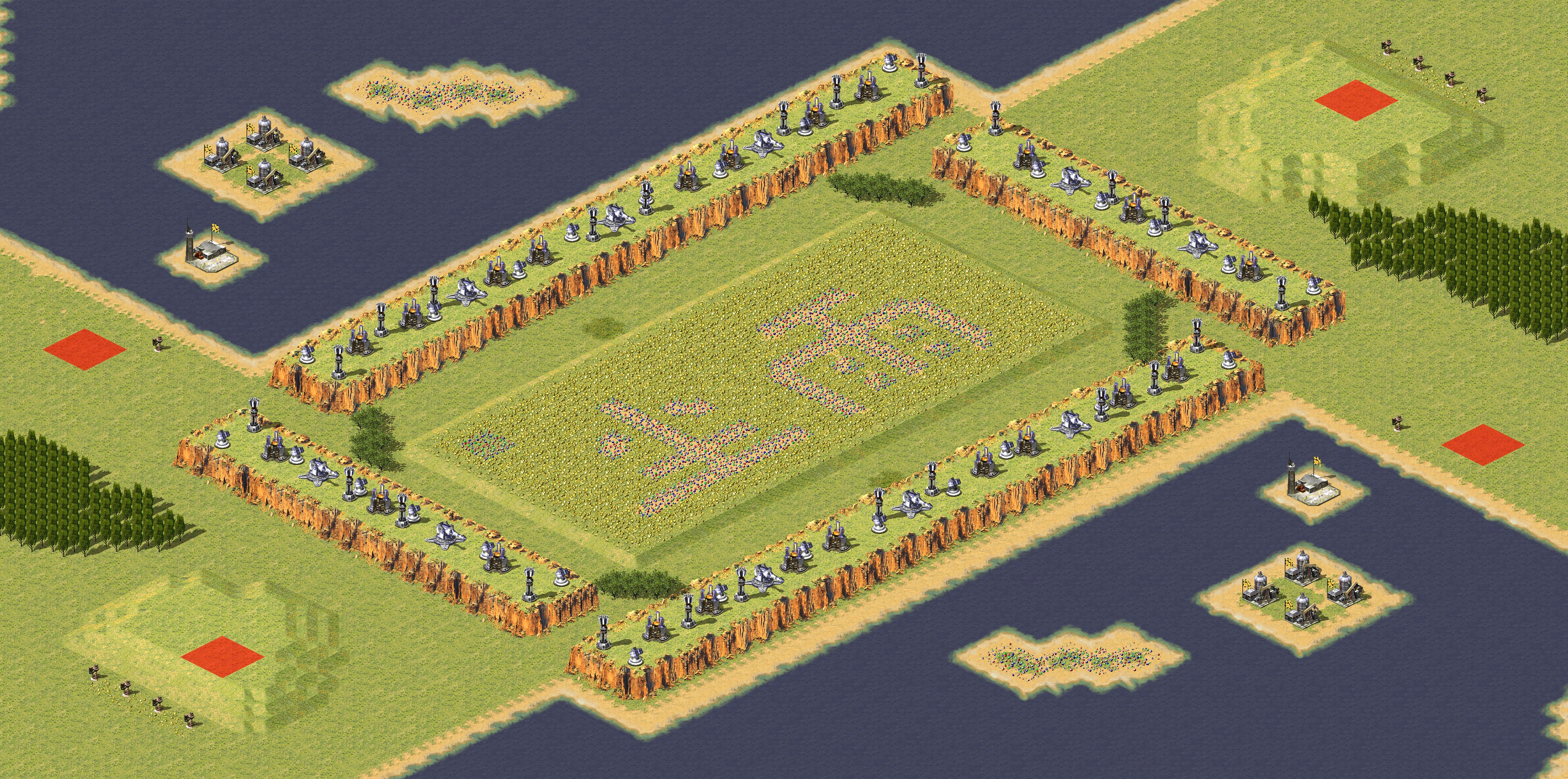 Rendered map: Dusty Rain Casual