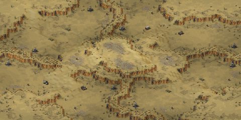 Rendered preview of Red Alert Melee 25003 - Enemy as Neighbor