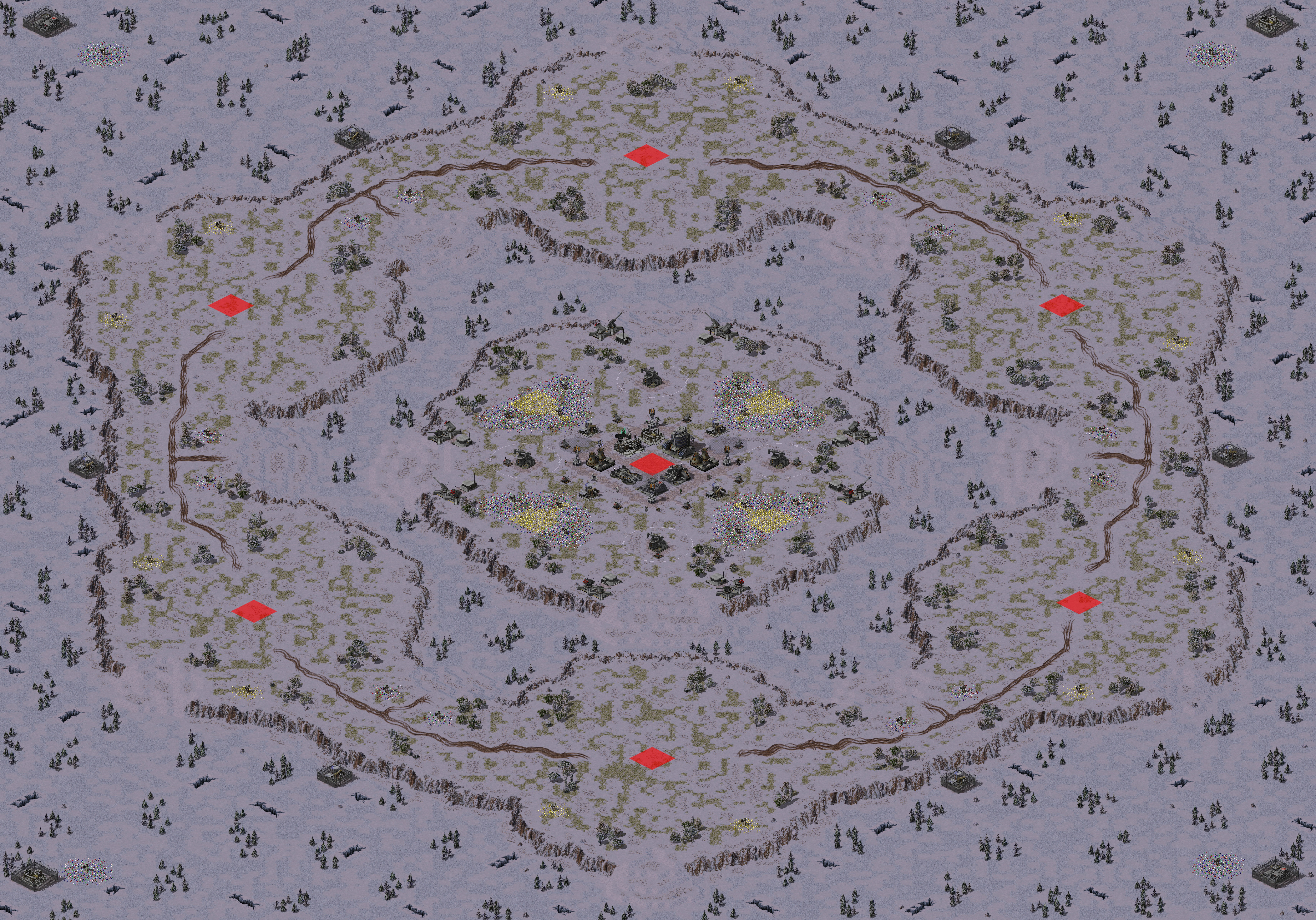 Rendered map: Ring of Death
