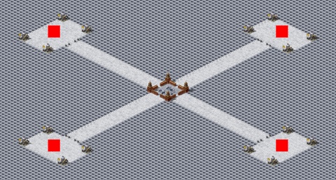 Rendered preview of Moon Infantry Base 4