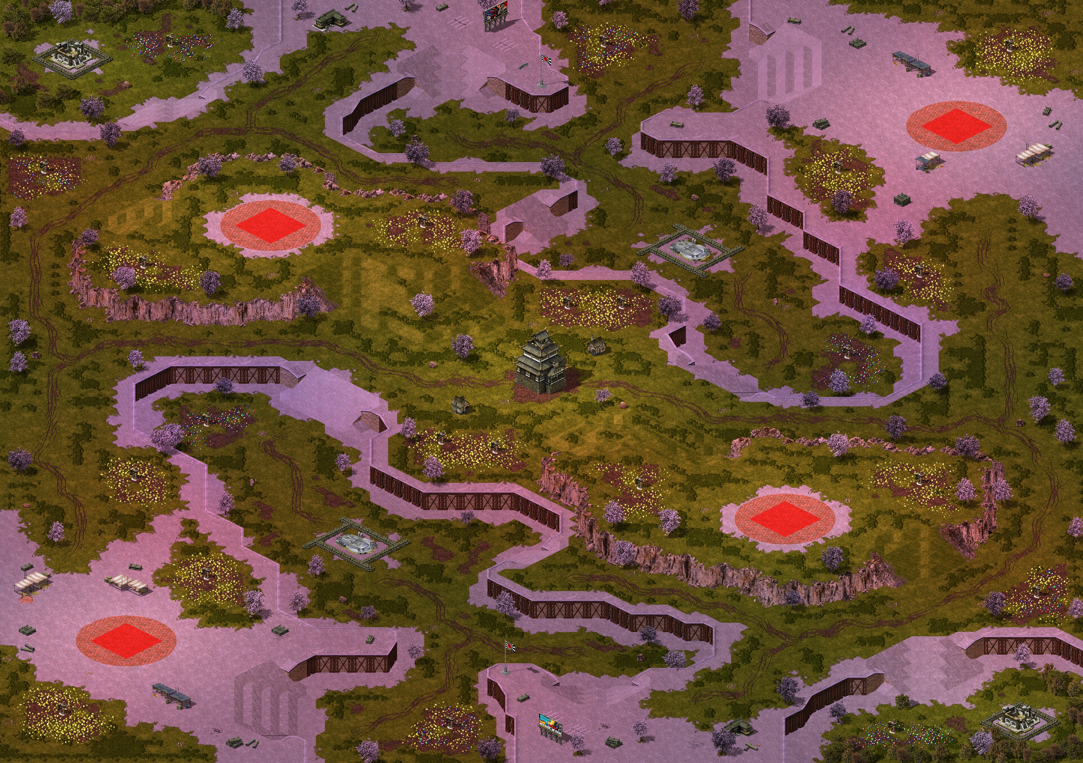Rendered map: Sayonara