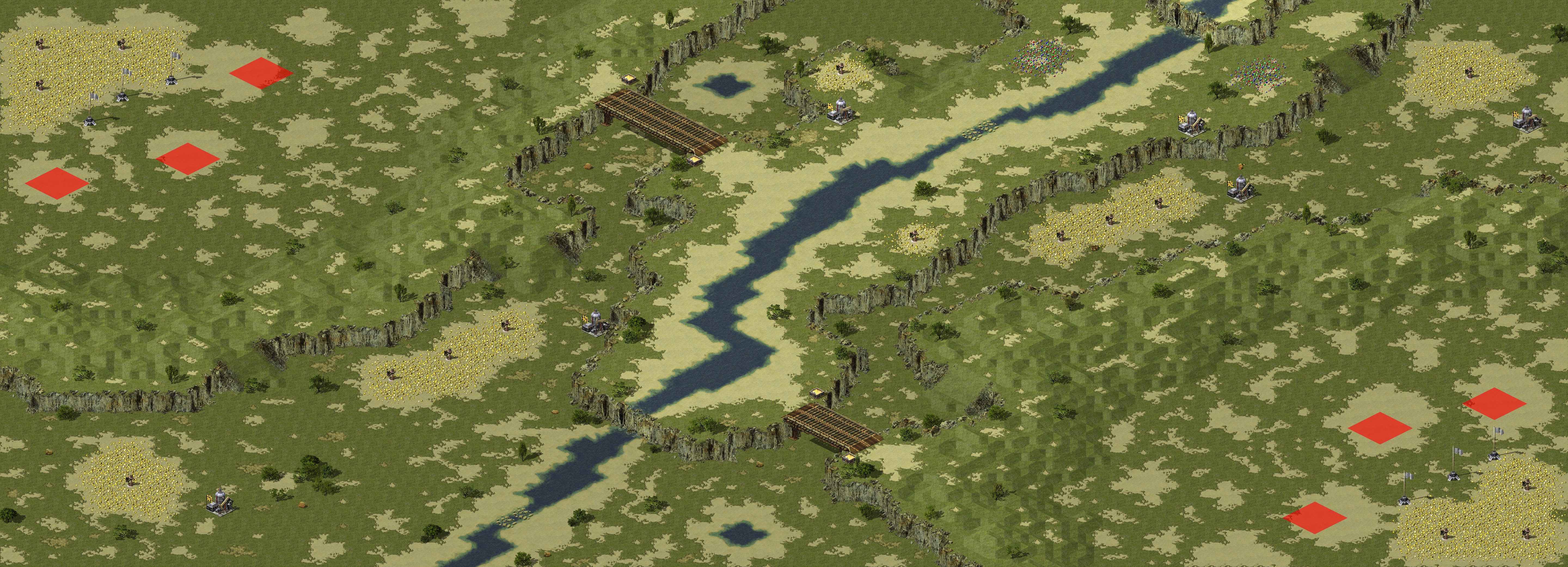 Rendered map: East vs Best