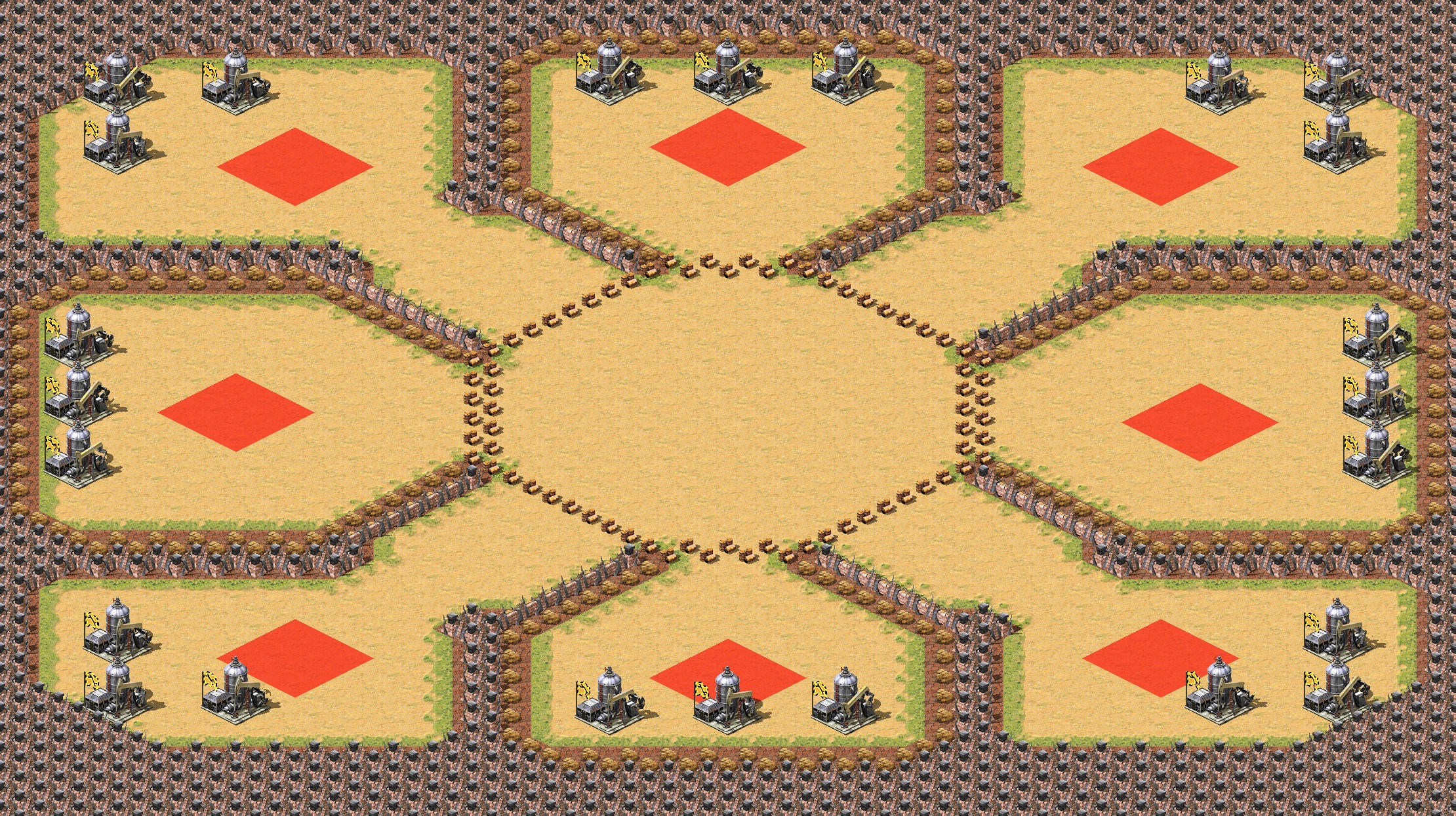 Rendered map: DOSME Infantry War