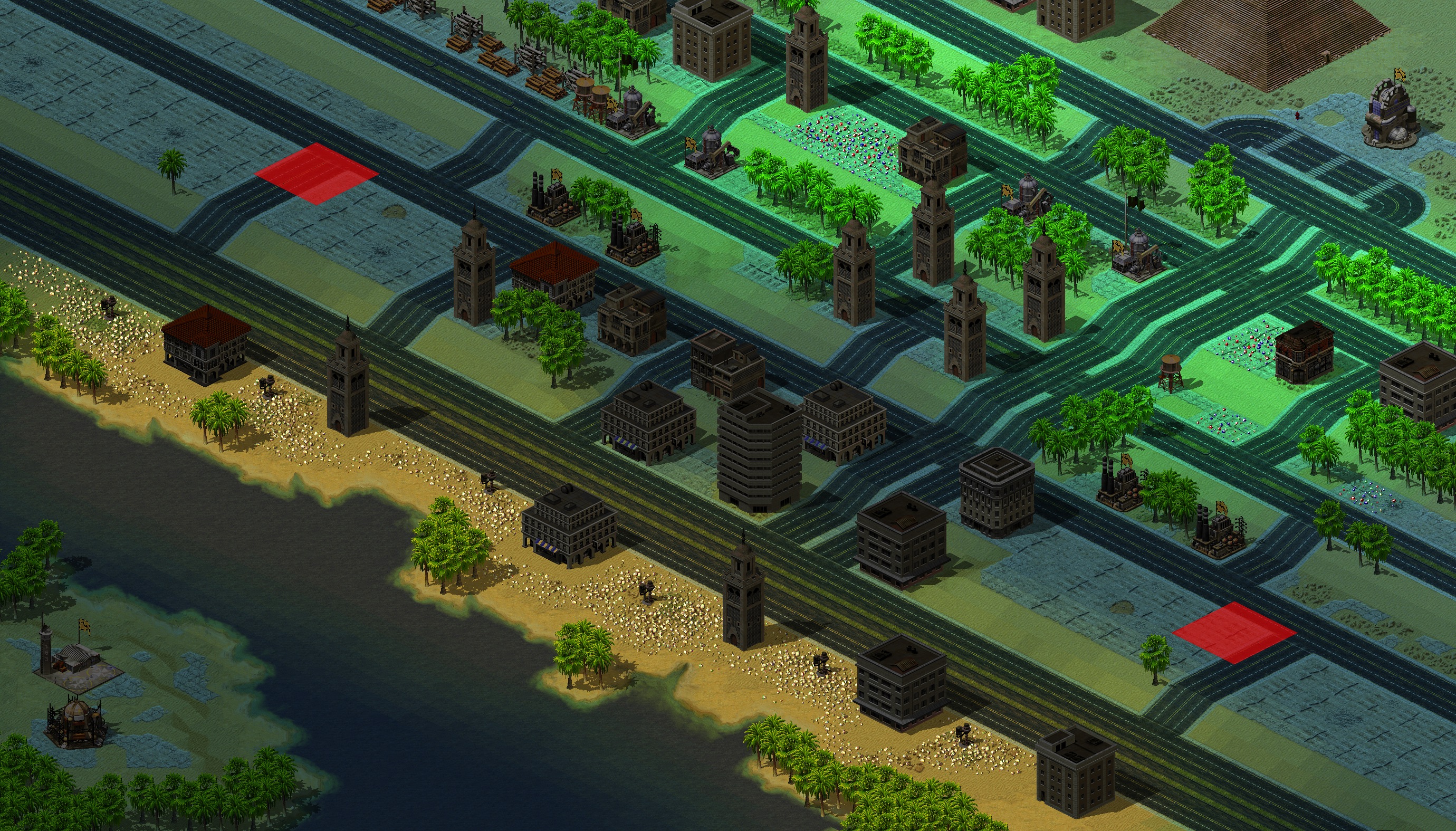 Rendered map: Desert Heights
