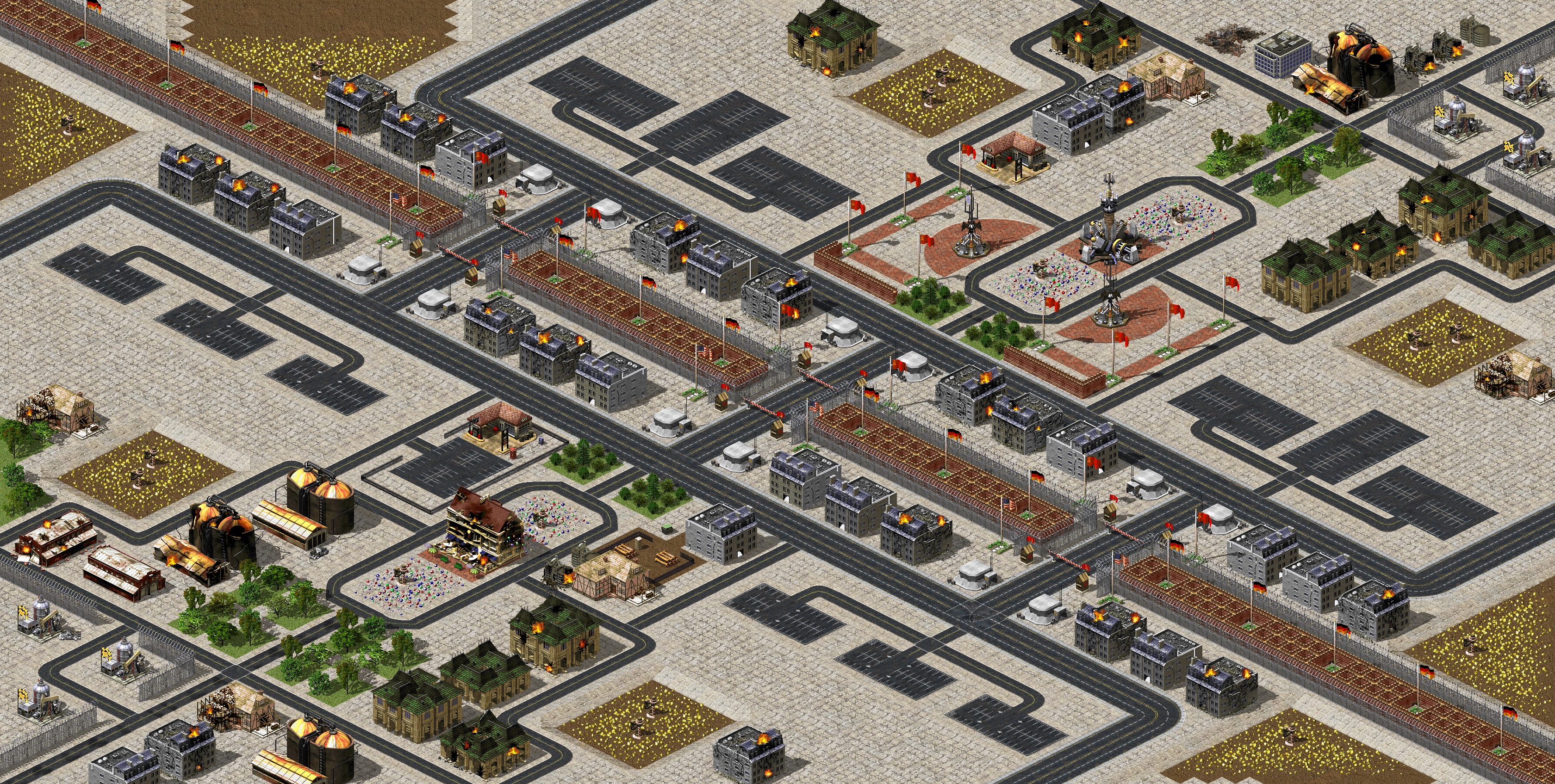 Rendered map: City Under Siege