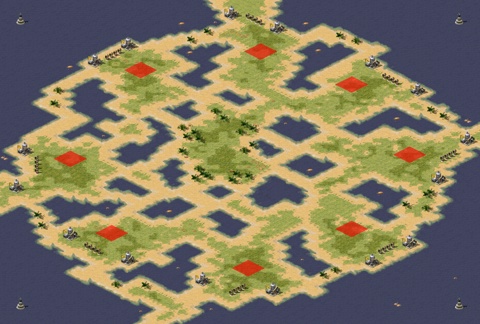 Rendered preview of Island Each Patch of Land