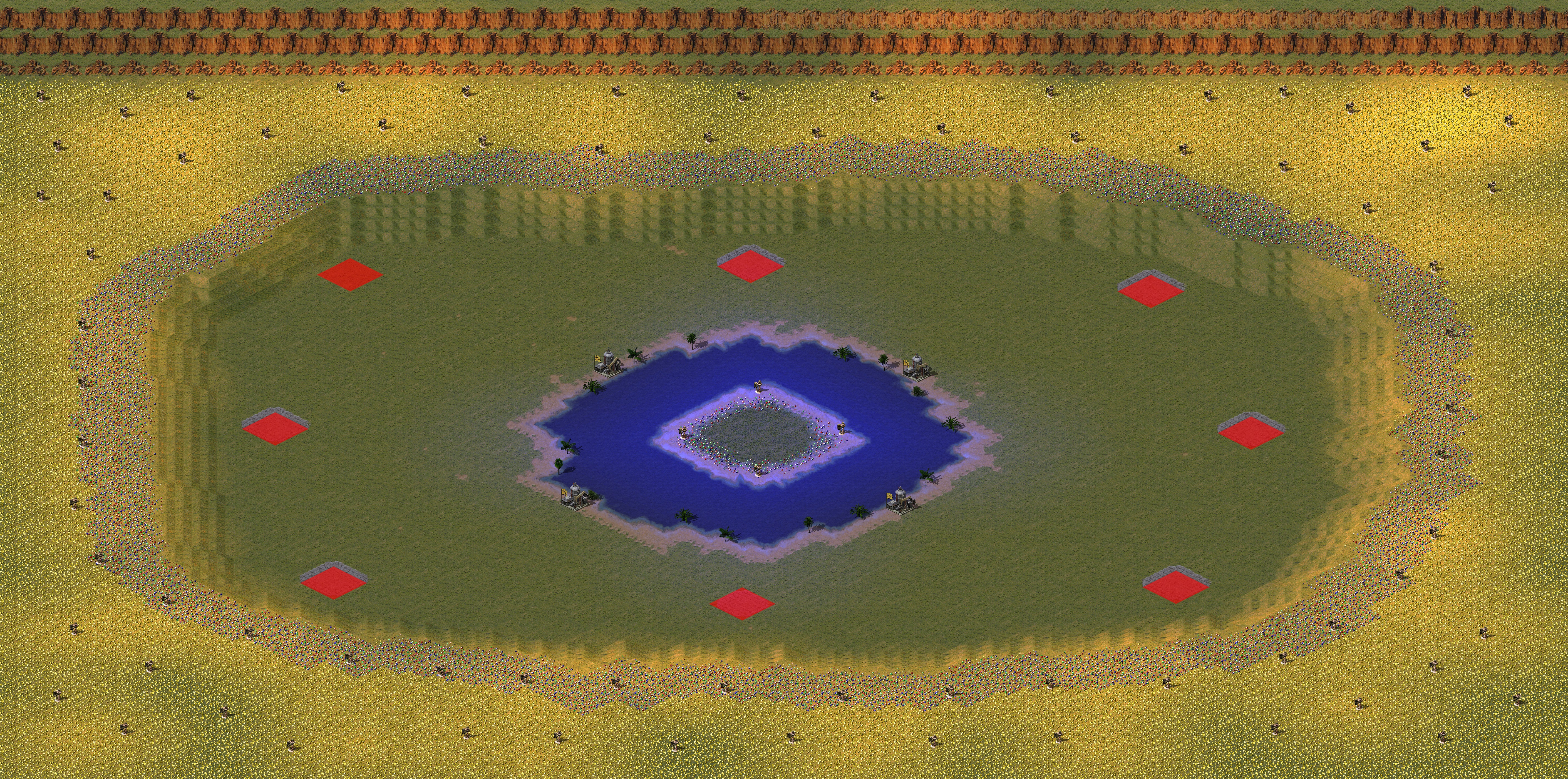 Rendered map: Golden Mine Royale