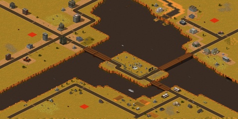 Rendered preview of river