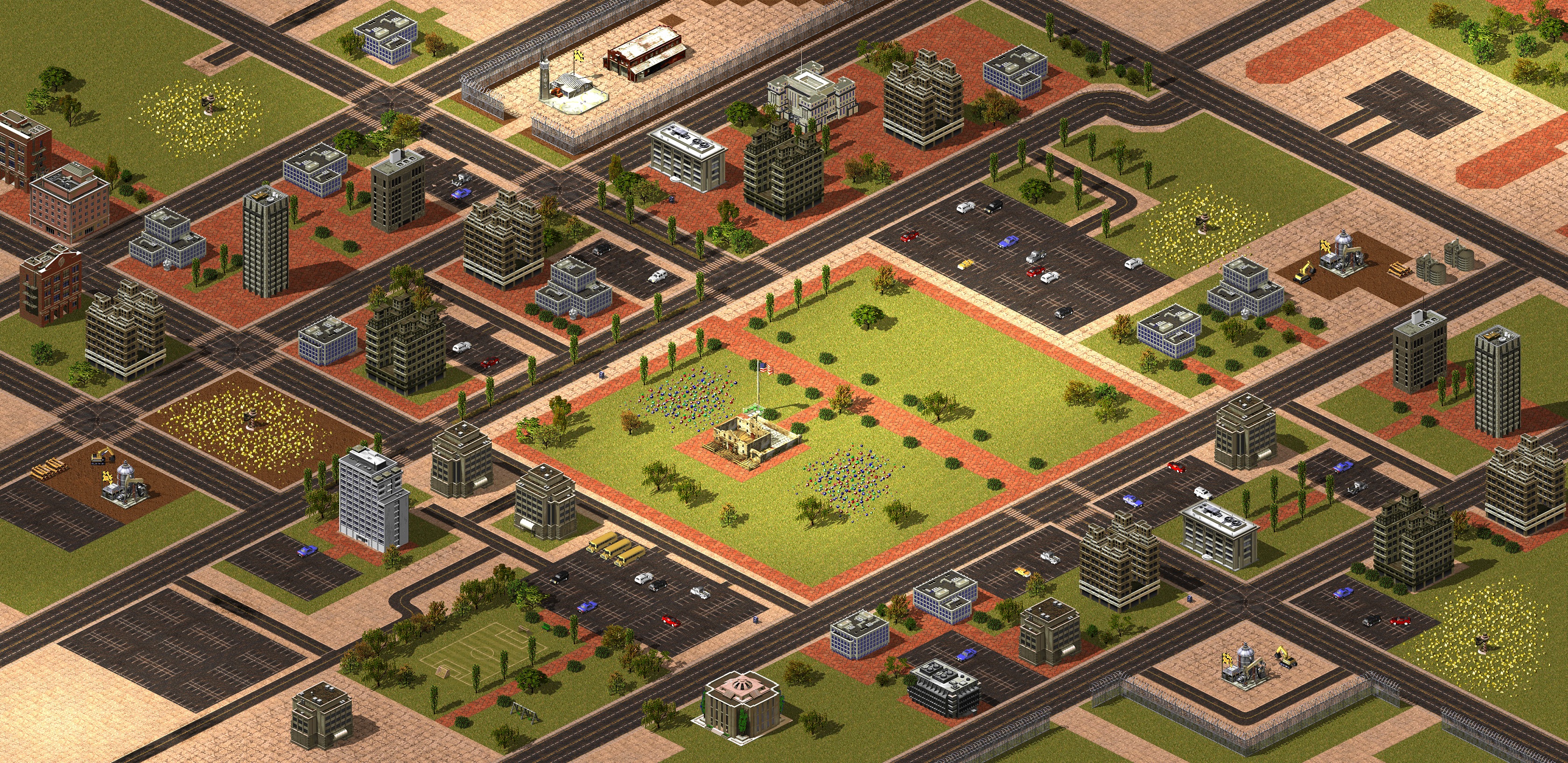 Rendered map: The Alamo