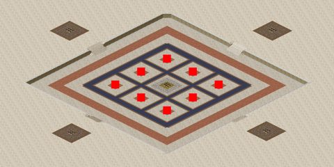 Rendered preview of Small Eagle Patch