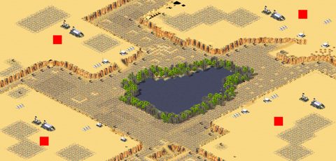 Rendered preview of Crate Zone Lake