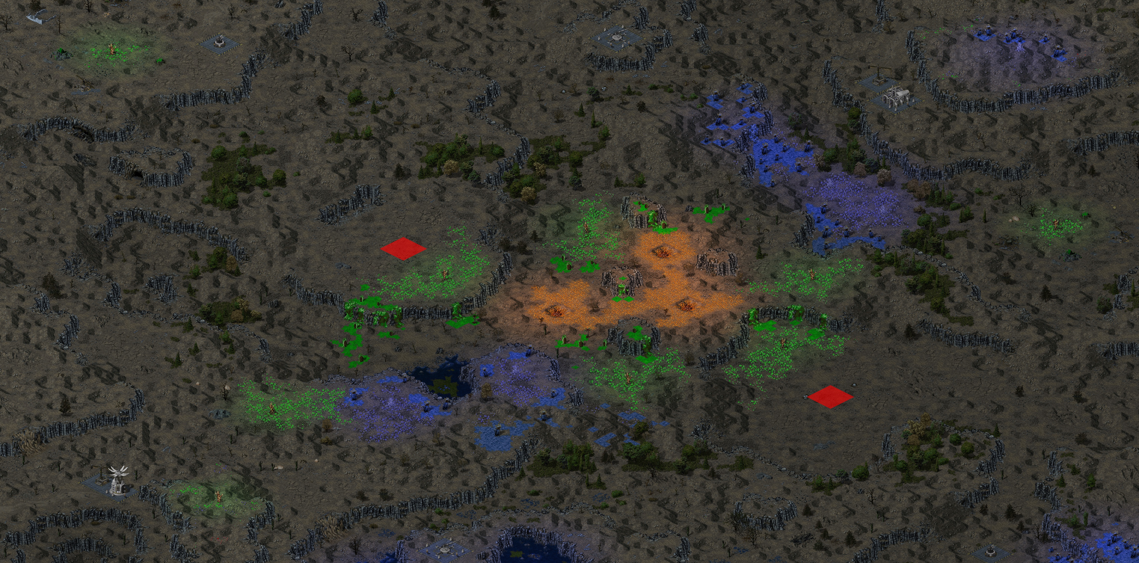 Rendered map: Tiers of Sorrow II