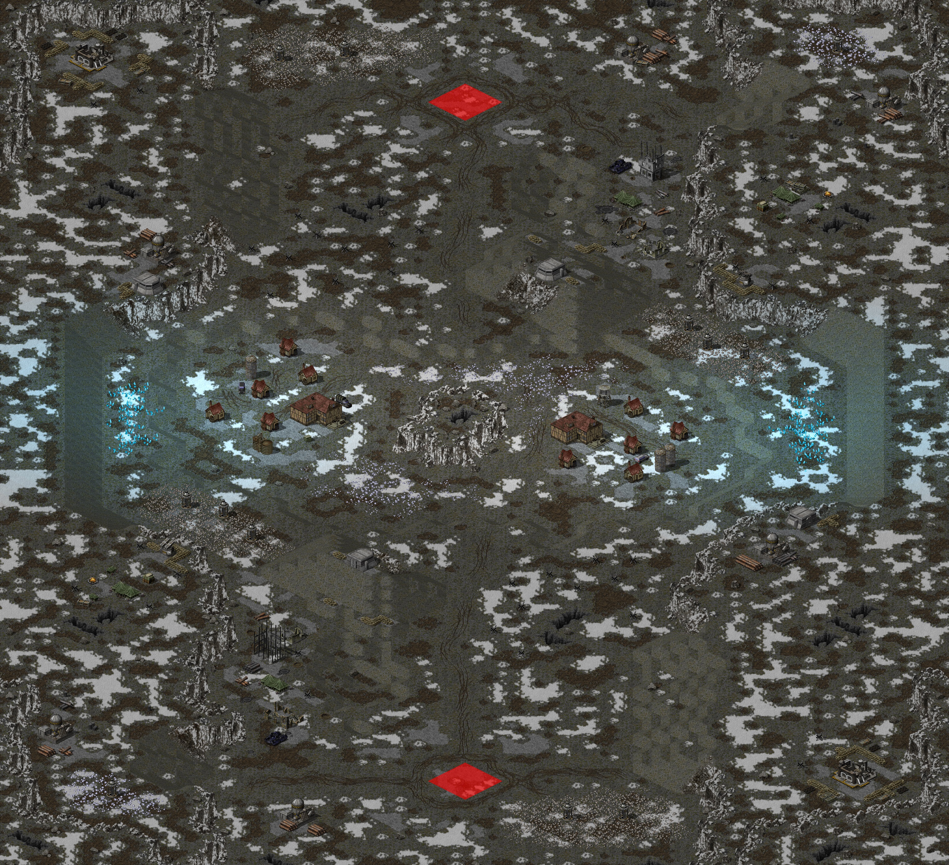 Rendered map: Glacier Gorge