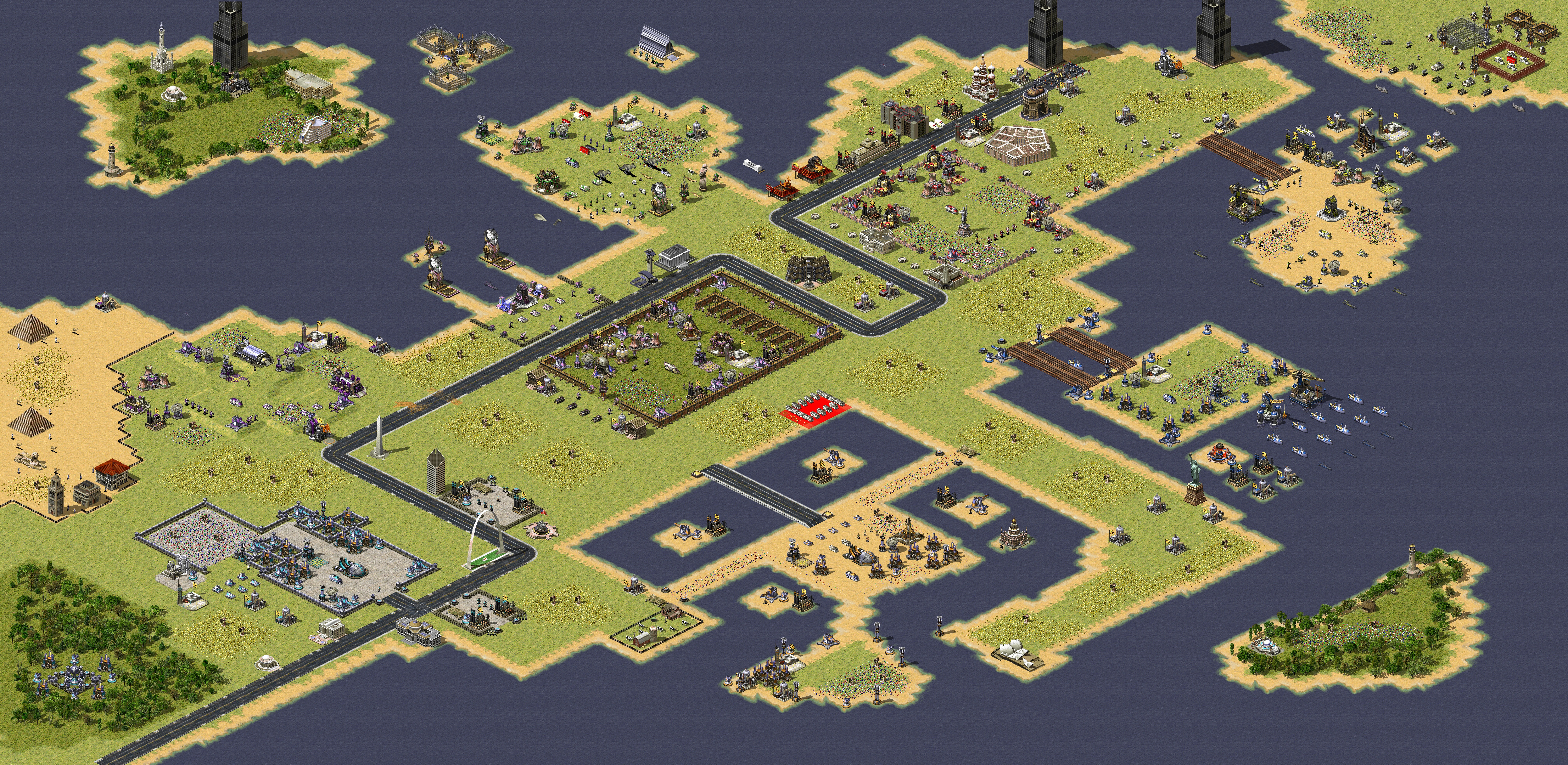 Rendered map: Witch Civil War 3.0