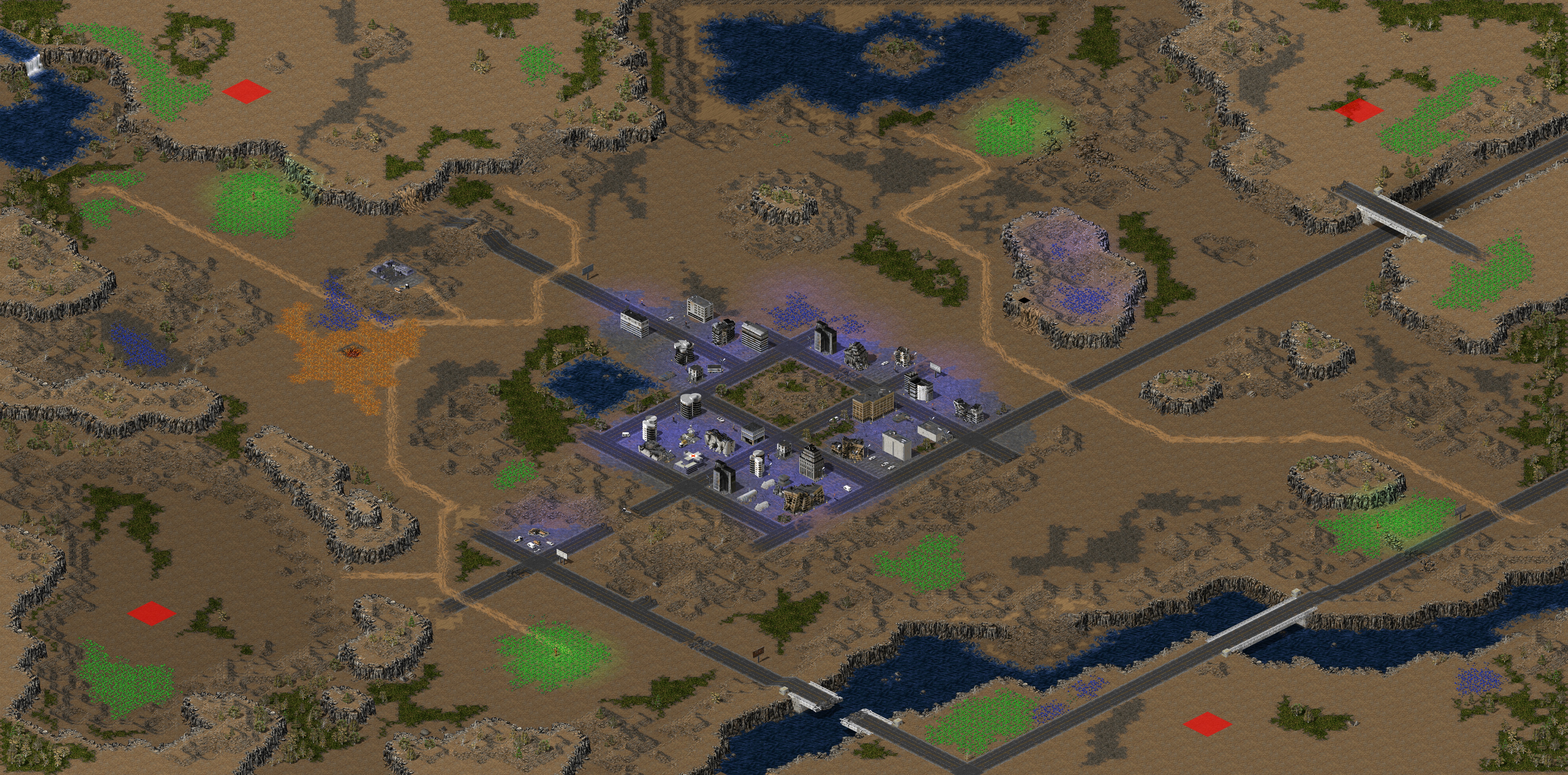 Rendered map: Grassy Knoll