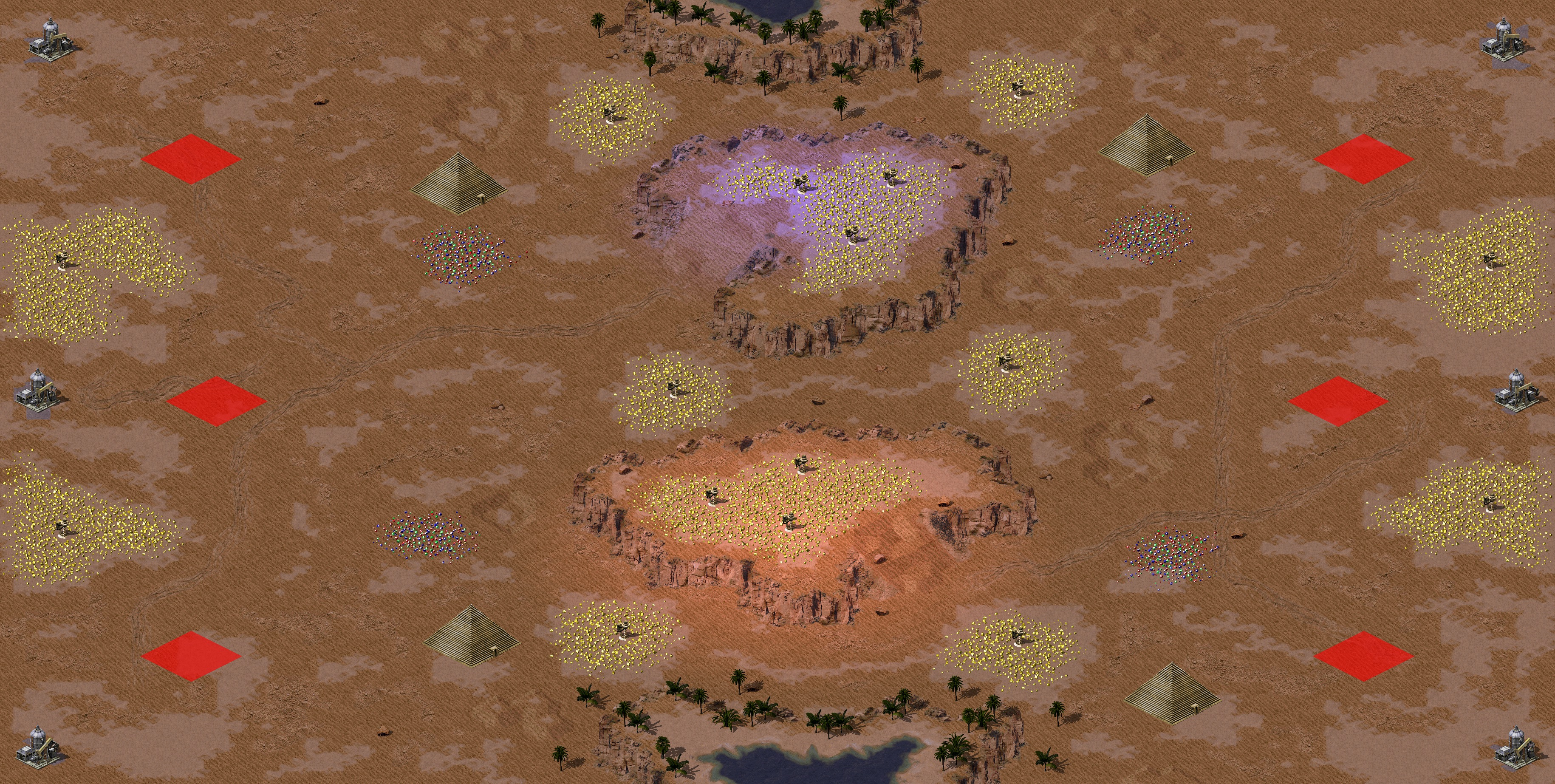 Rendered map: Tour of Egypt