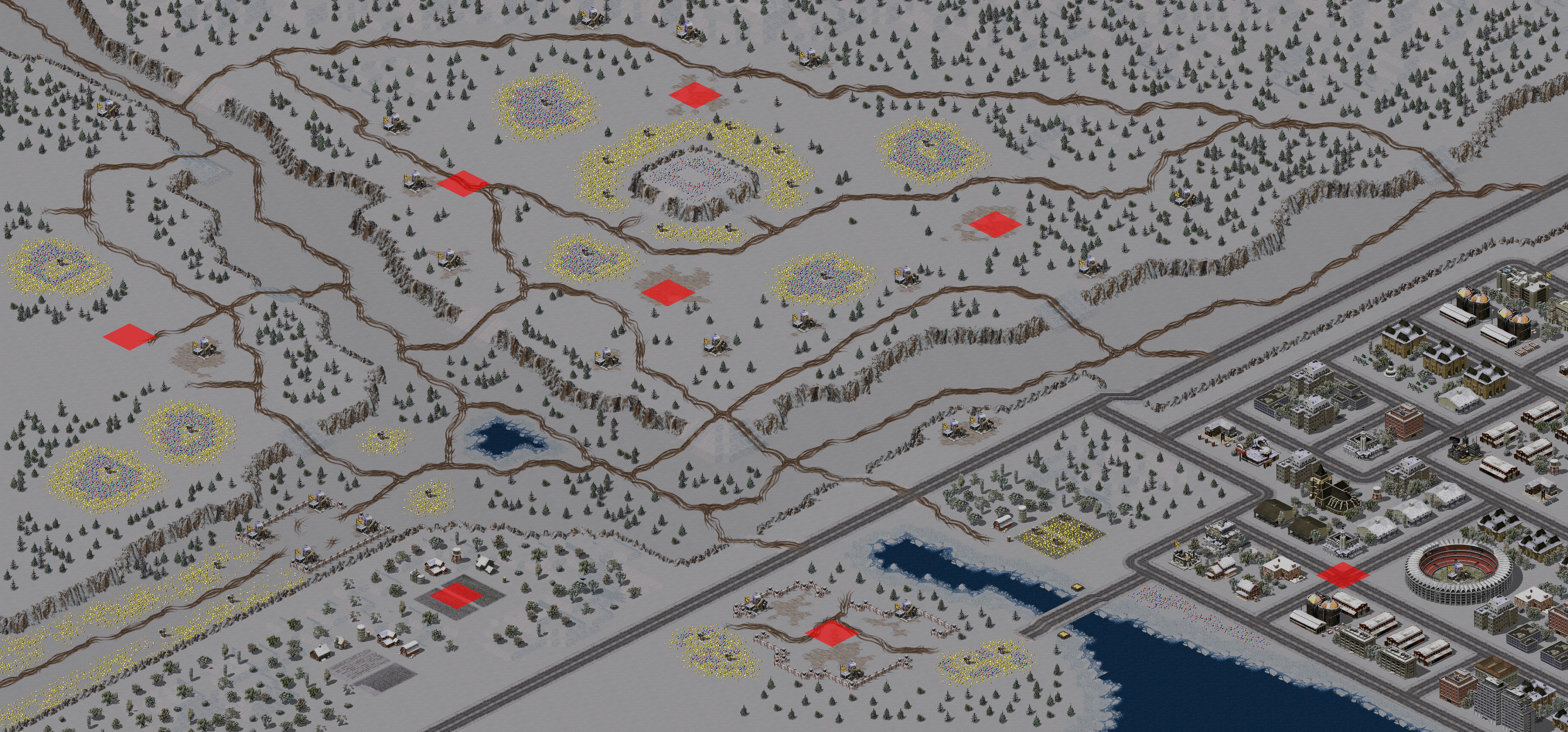 Rendered map: Surgut