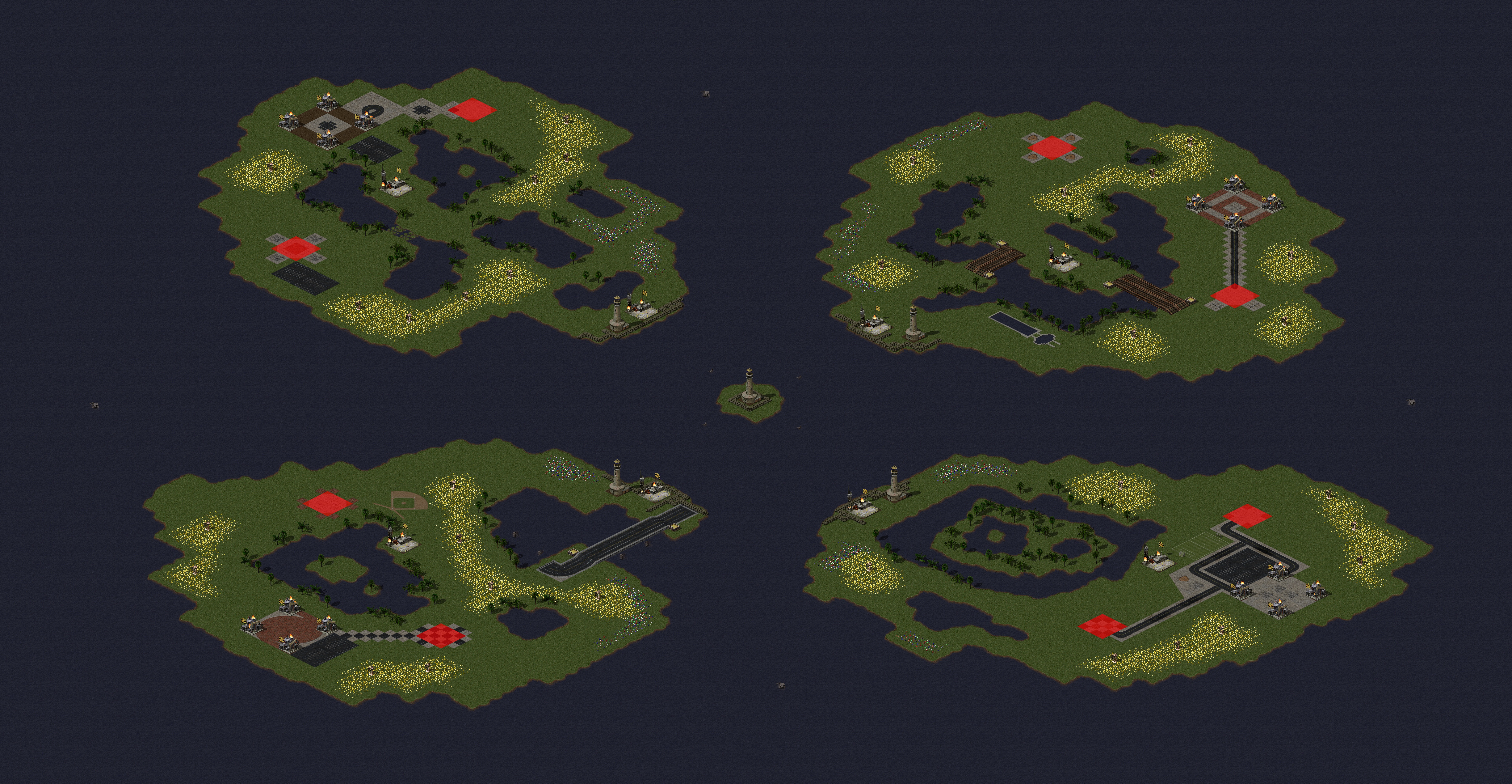Rendered map: [8] Tsunami After
