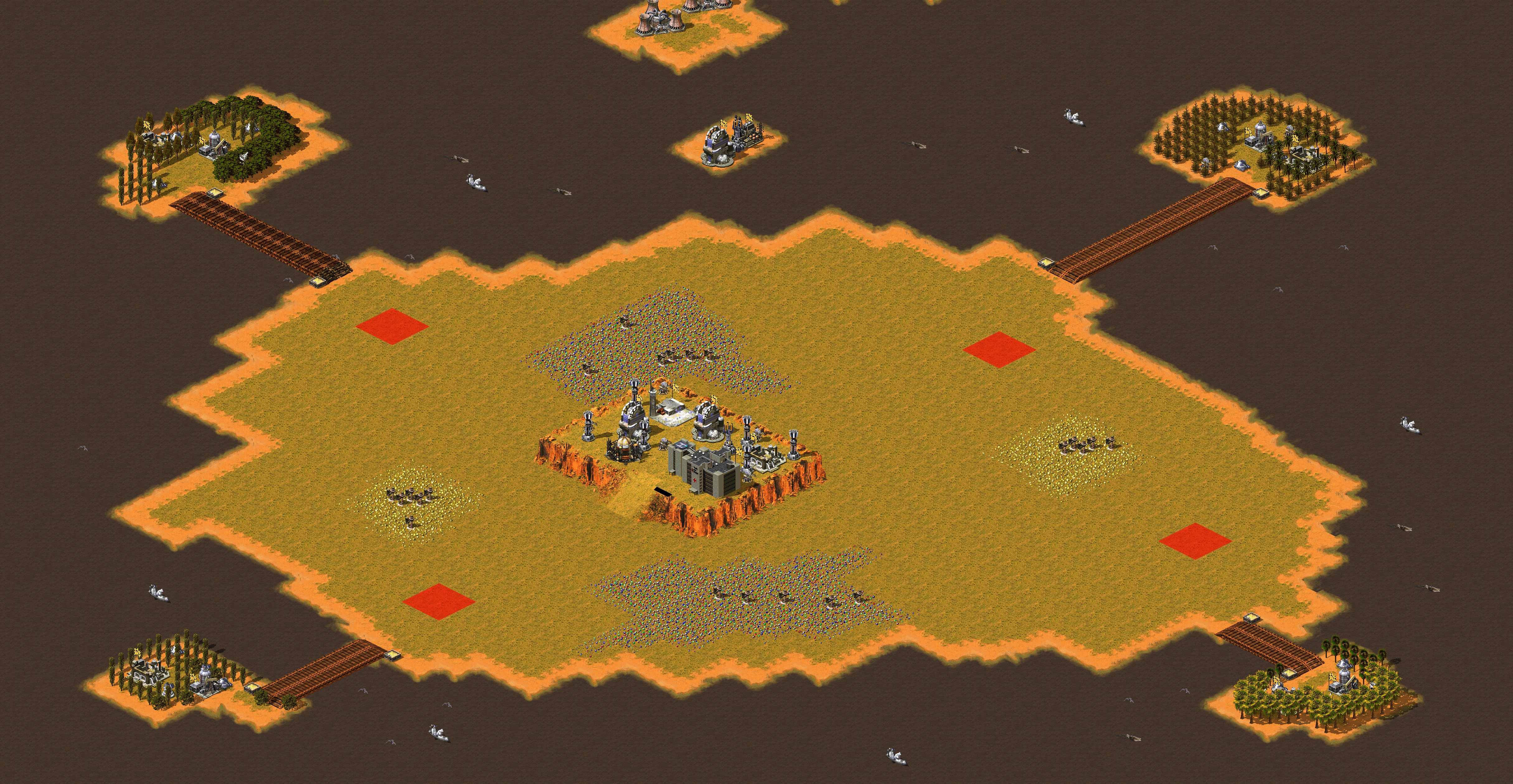 Rendered map: Middle War House