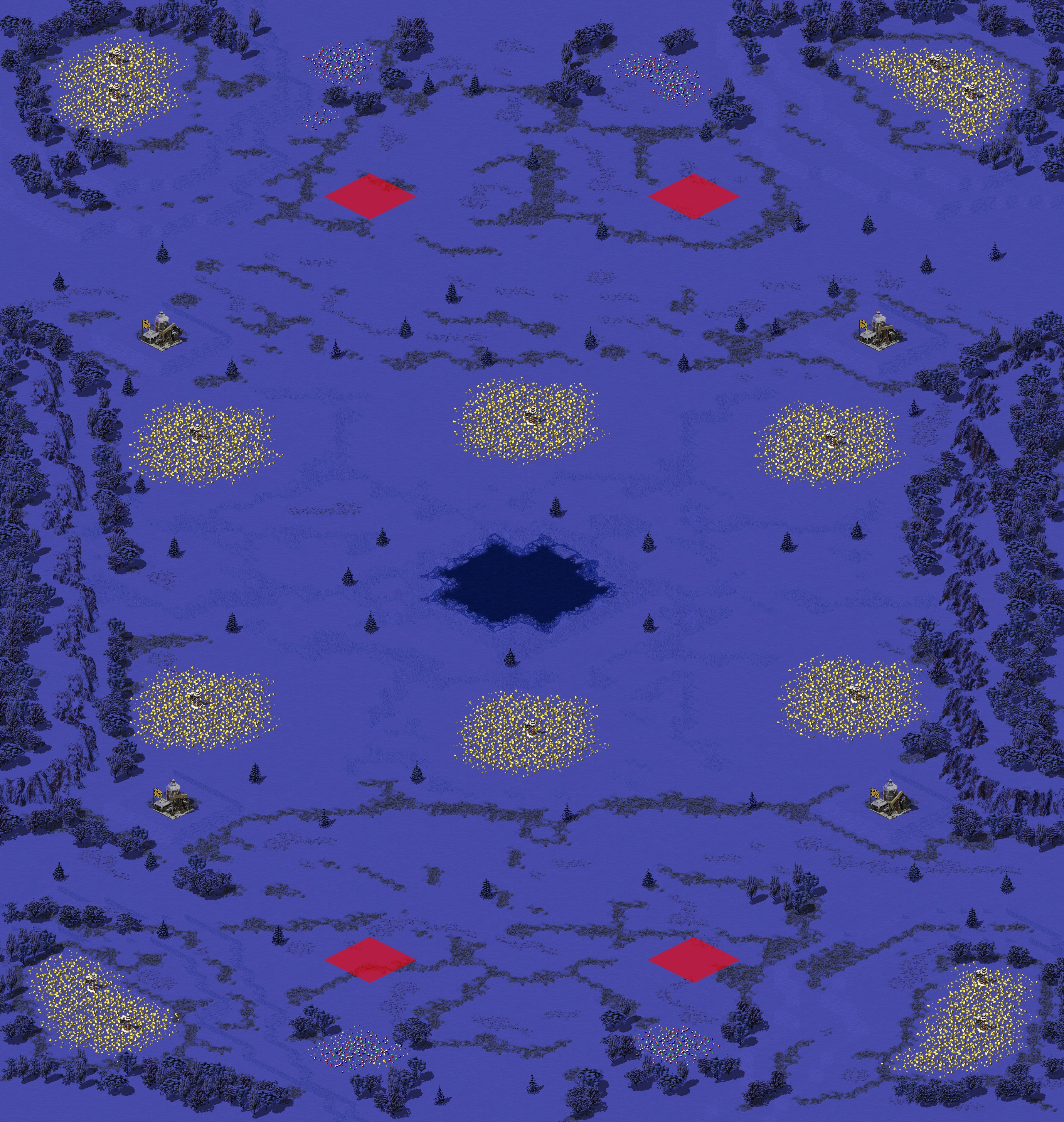 Rendered map: Snow Patrol IV