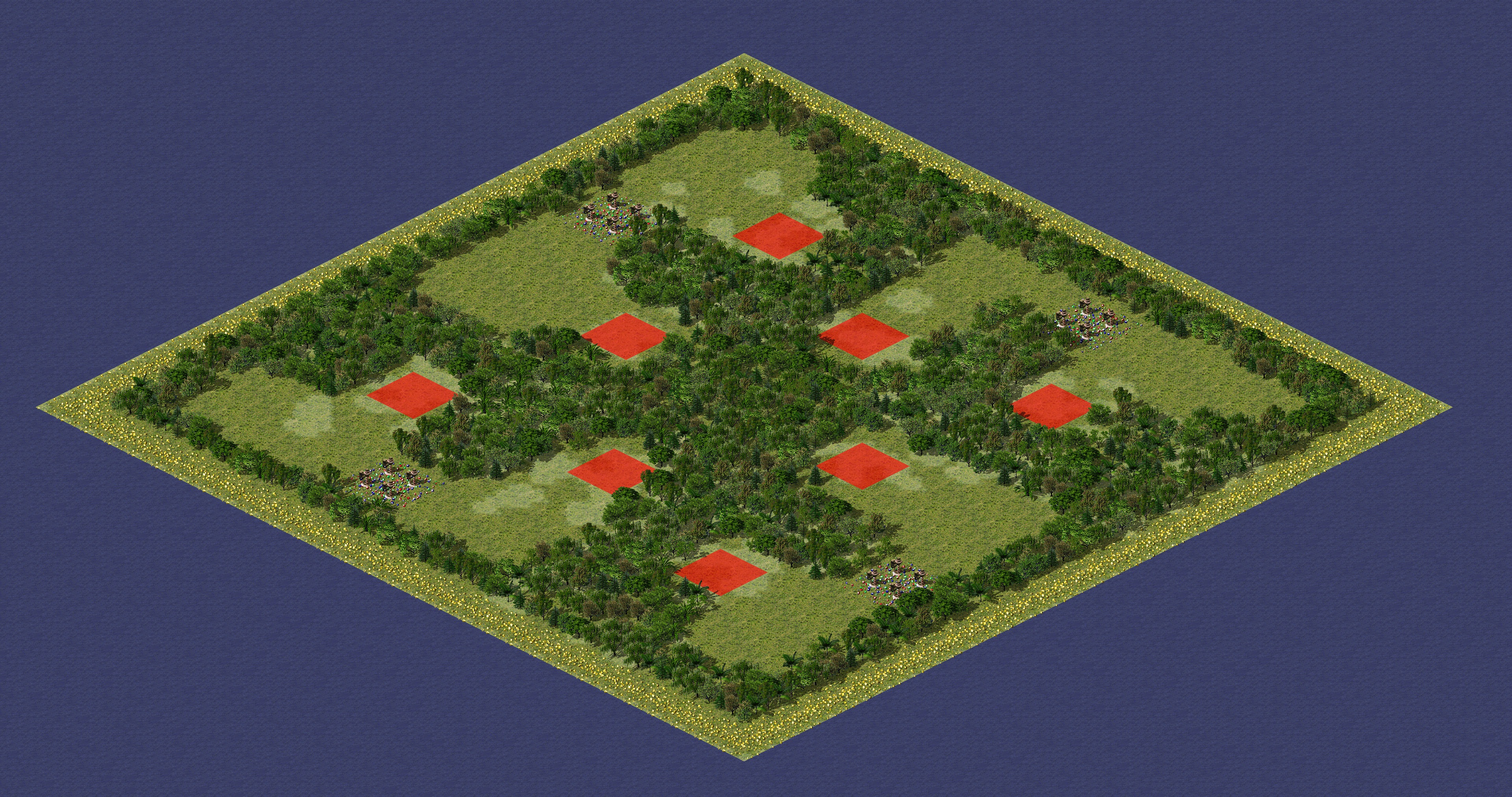 Rendered map: Danger Jungle Battle Royale