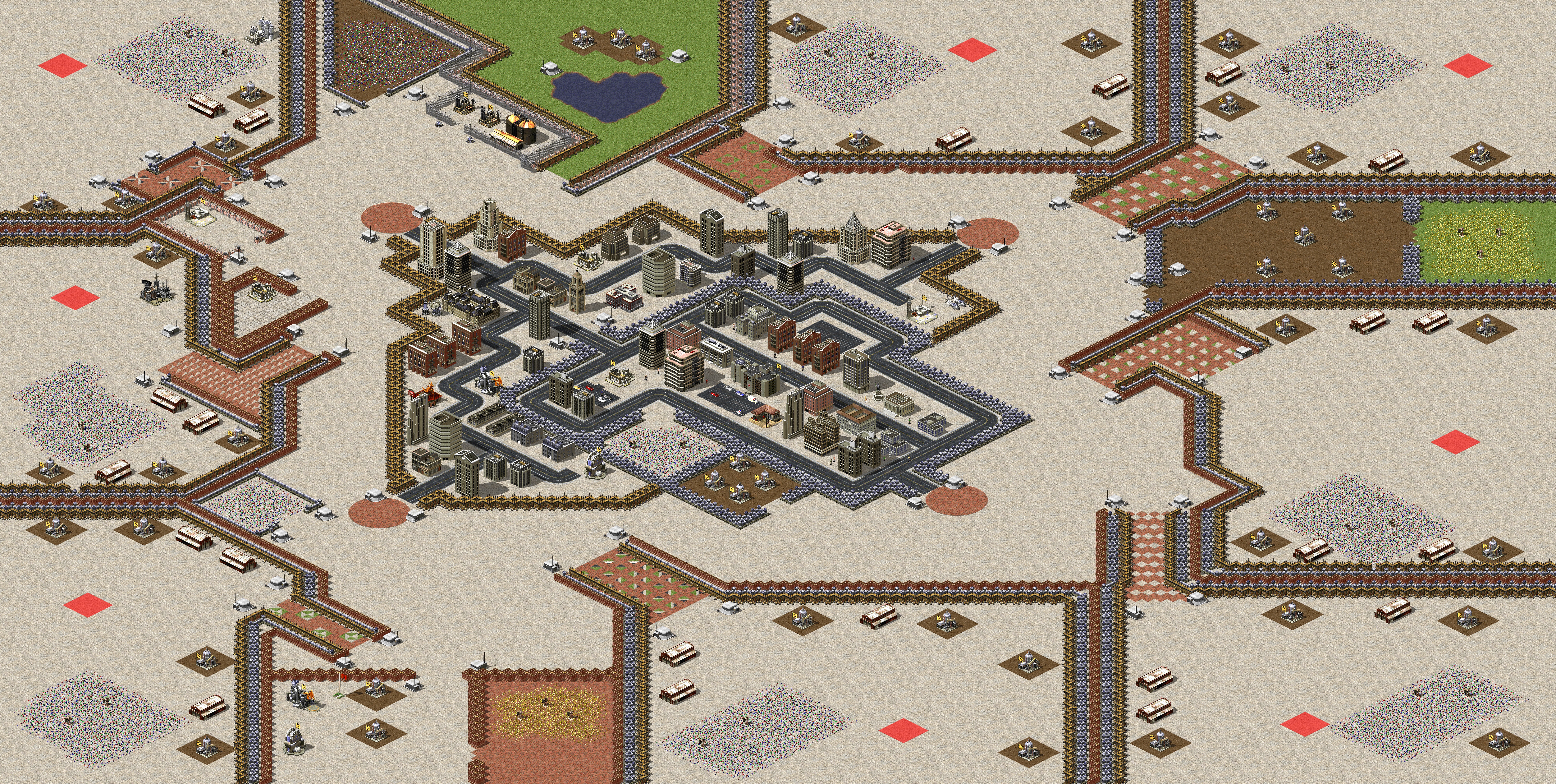 Rendered map: walls of jericho