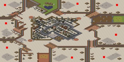 Rendered preview of walls of jericho