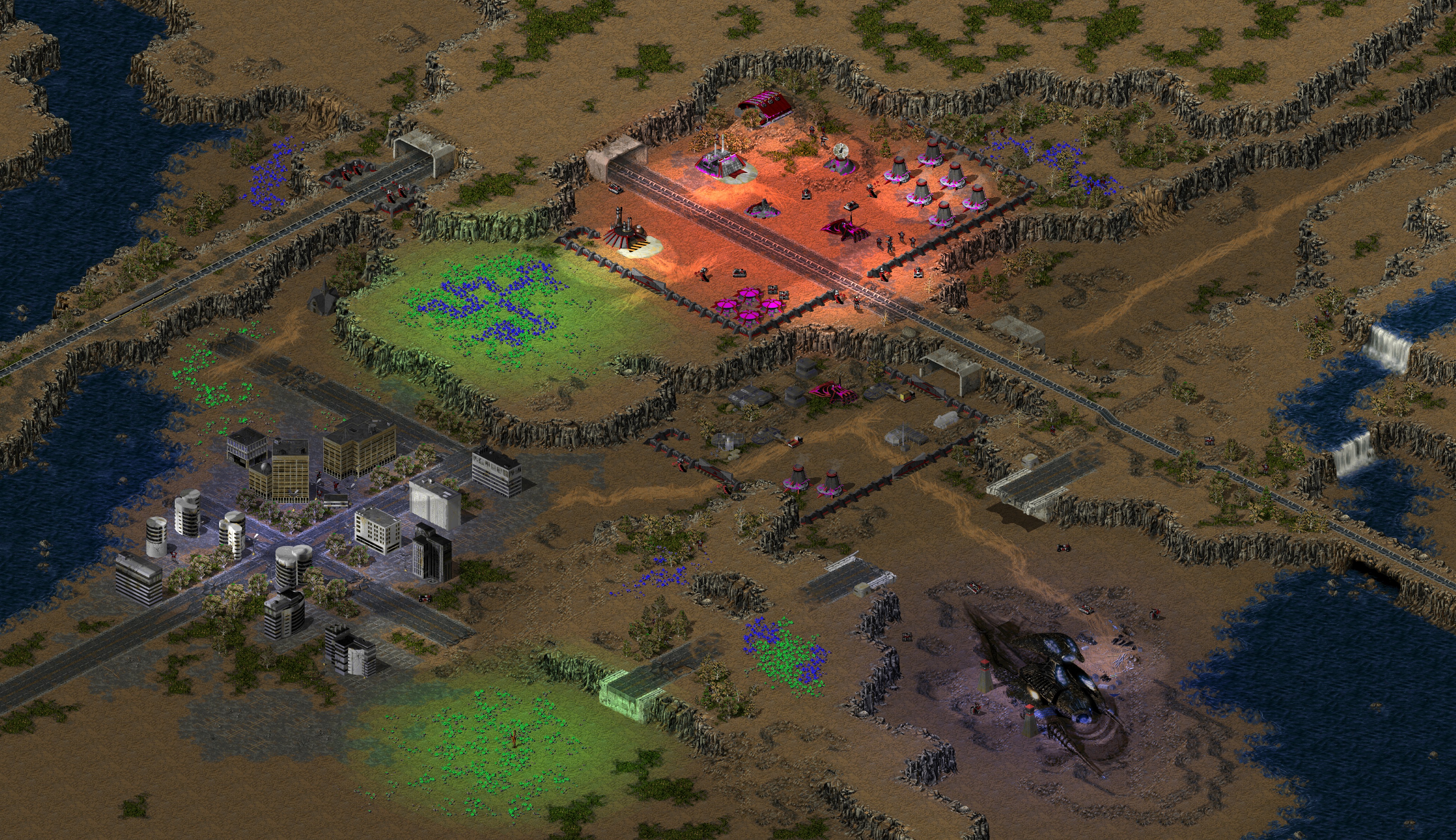 Rendered map: Secure Crash Site
