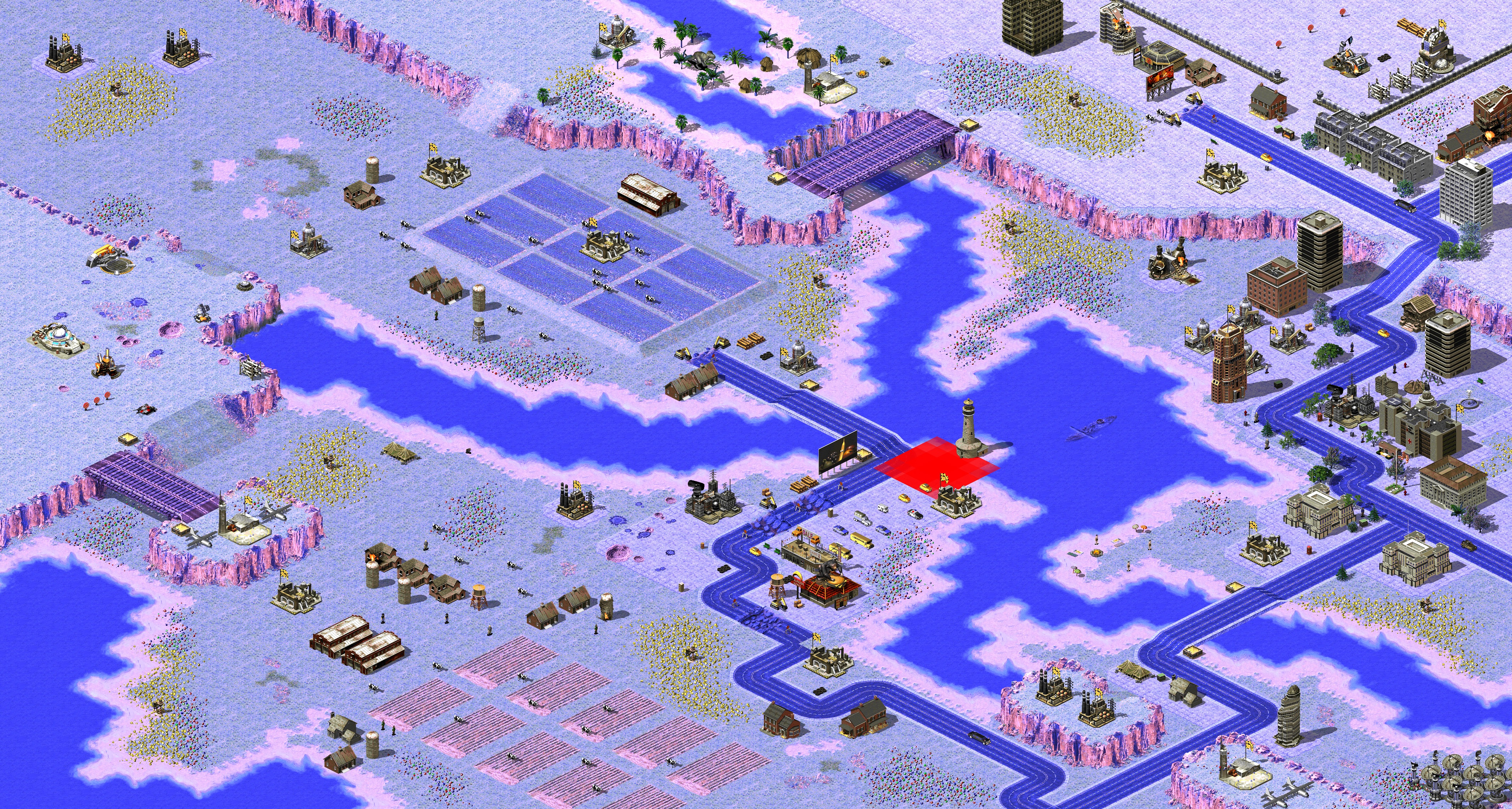 Rendered map: New City Edge