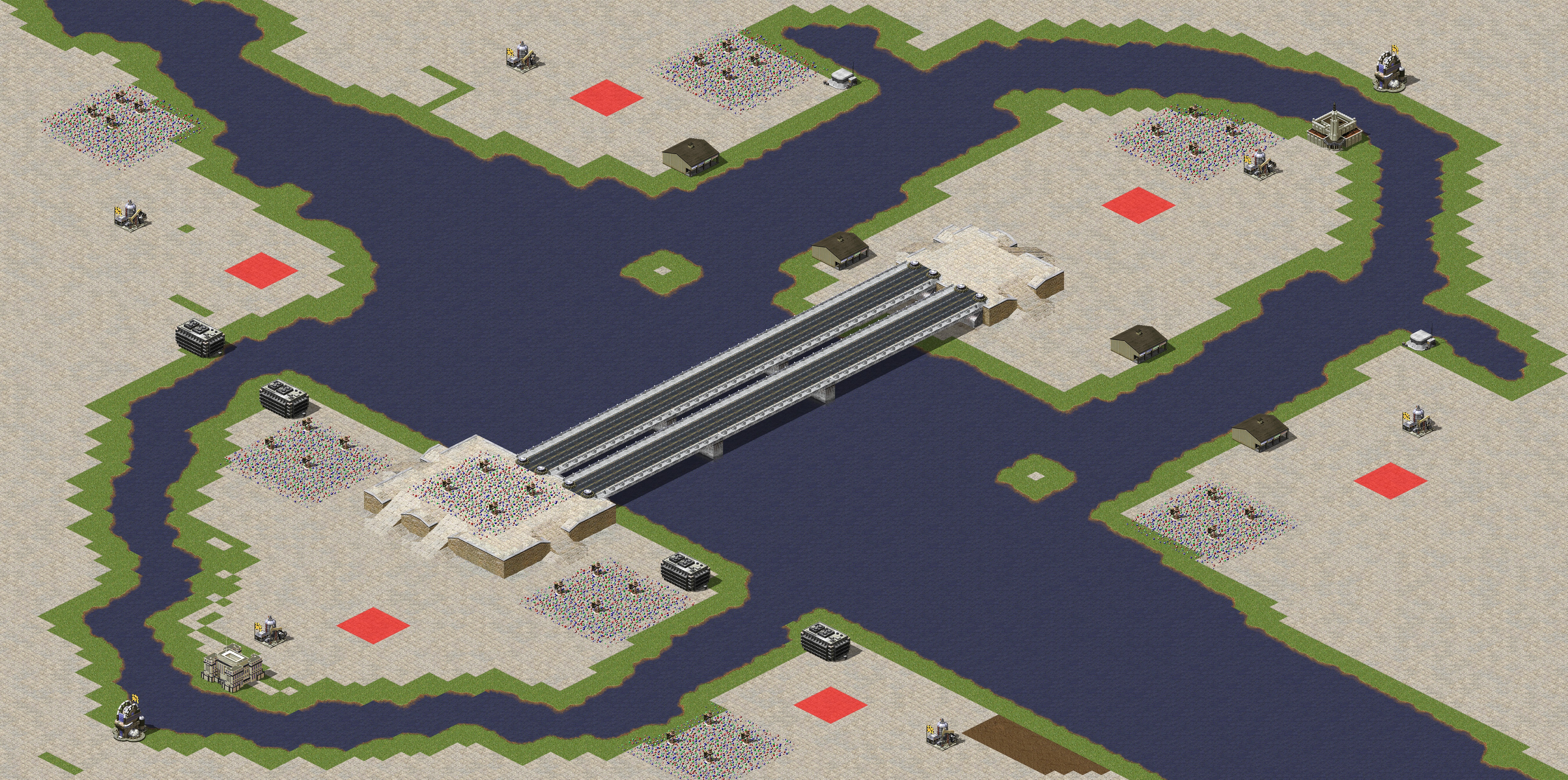 Rendered map: Across the Ocean (3v3)