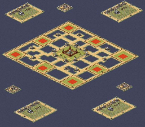 Rendered preview of Oil Drums Small Patch