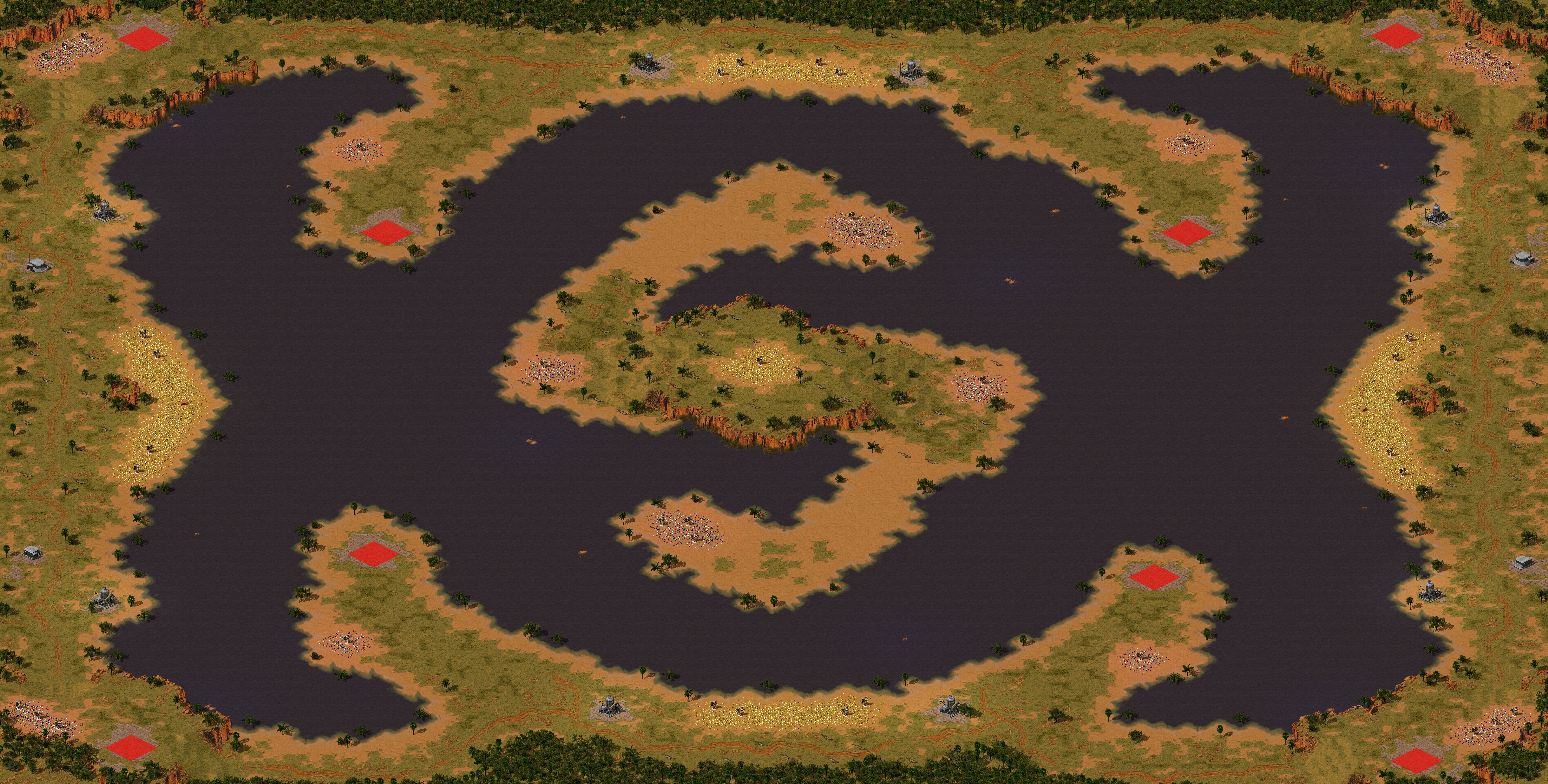 Rendered map: [8] Don't Step on The Crocodile