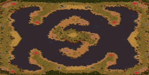 Rendered preview of [8] Don't Step on The Crocodile