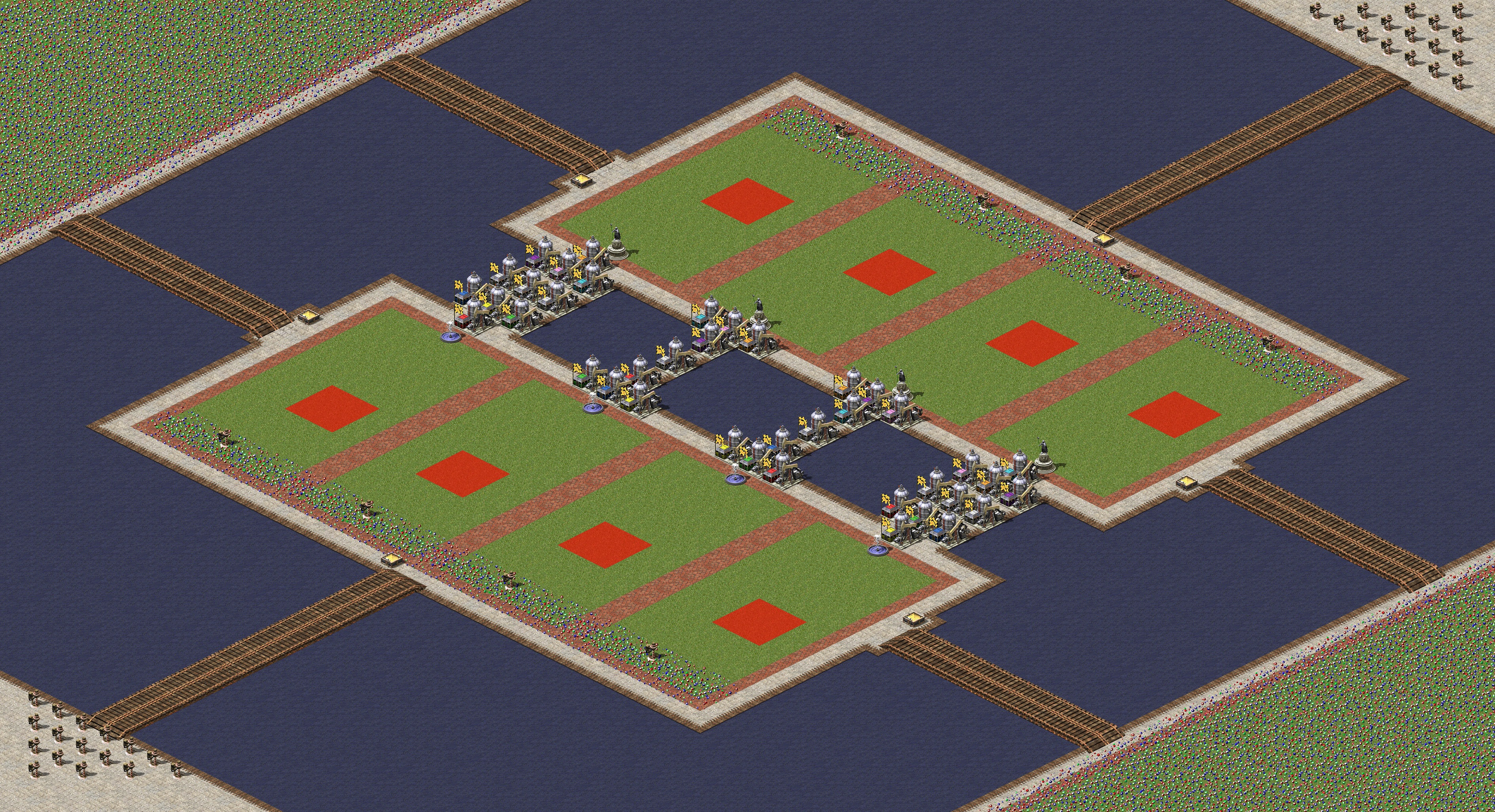 Rendered map: Bridge Oil Blockade (4v4)
