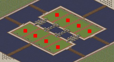 Rendered preview of Bridge Oil Blockade (4v4)