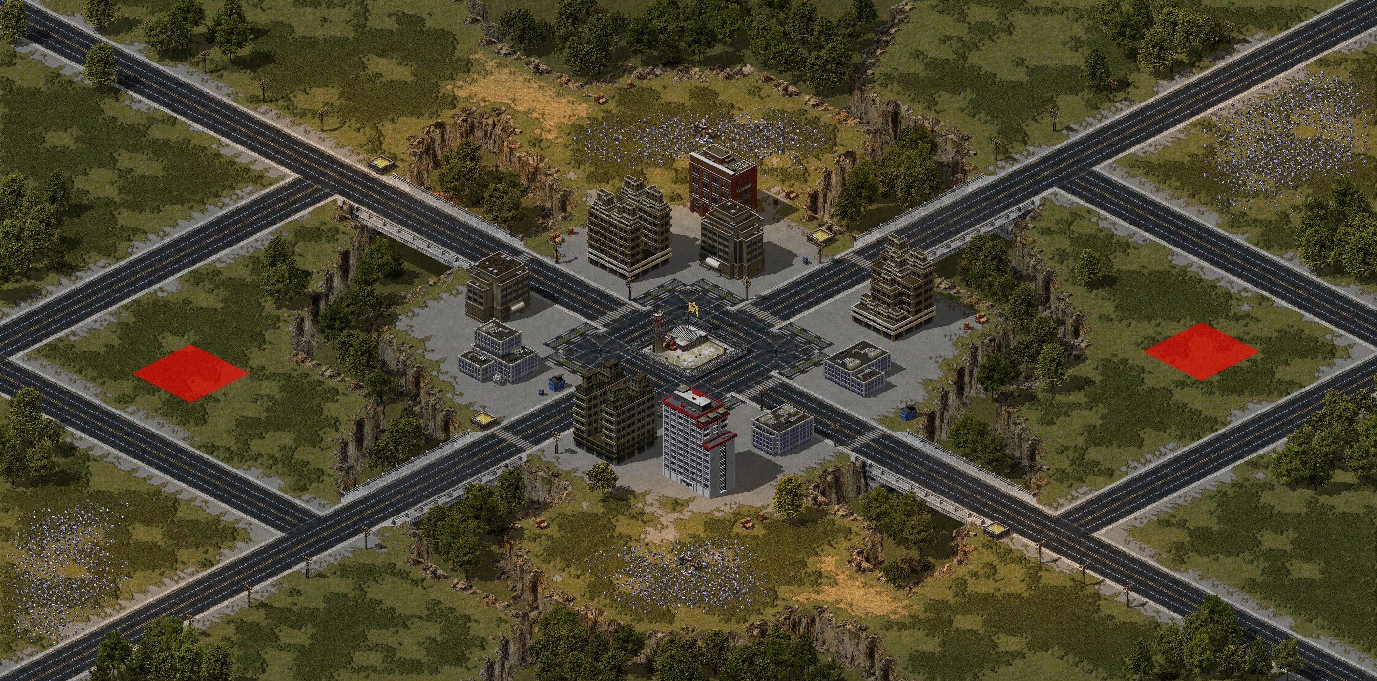 Rendered map: Urban Rush