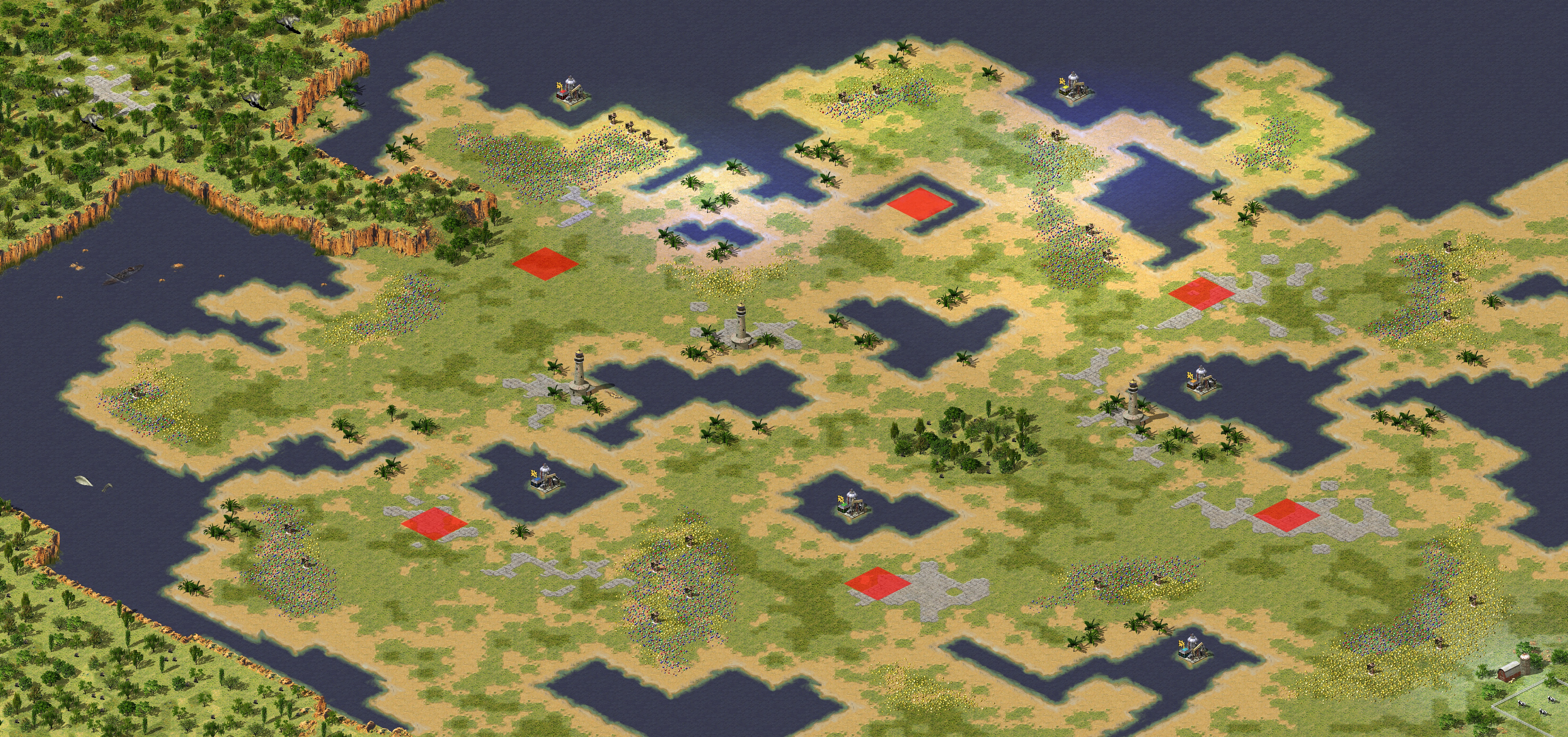 Rendered map: Caribbean Island Patch