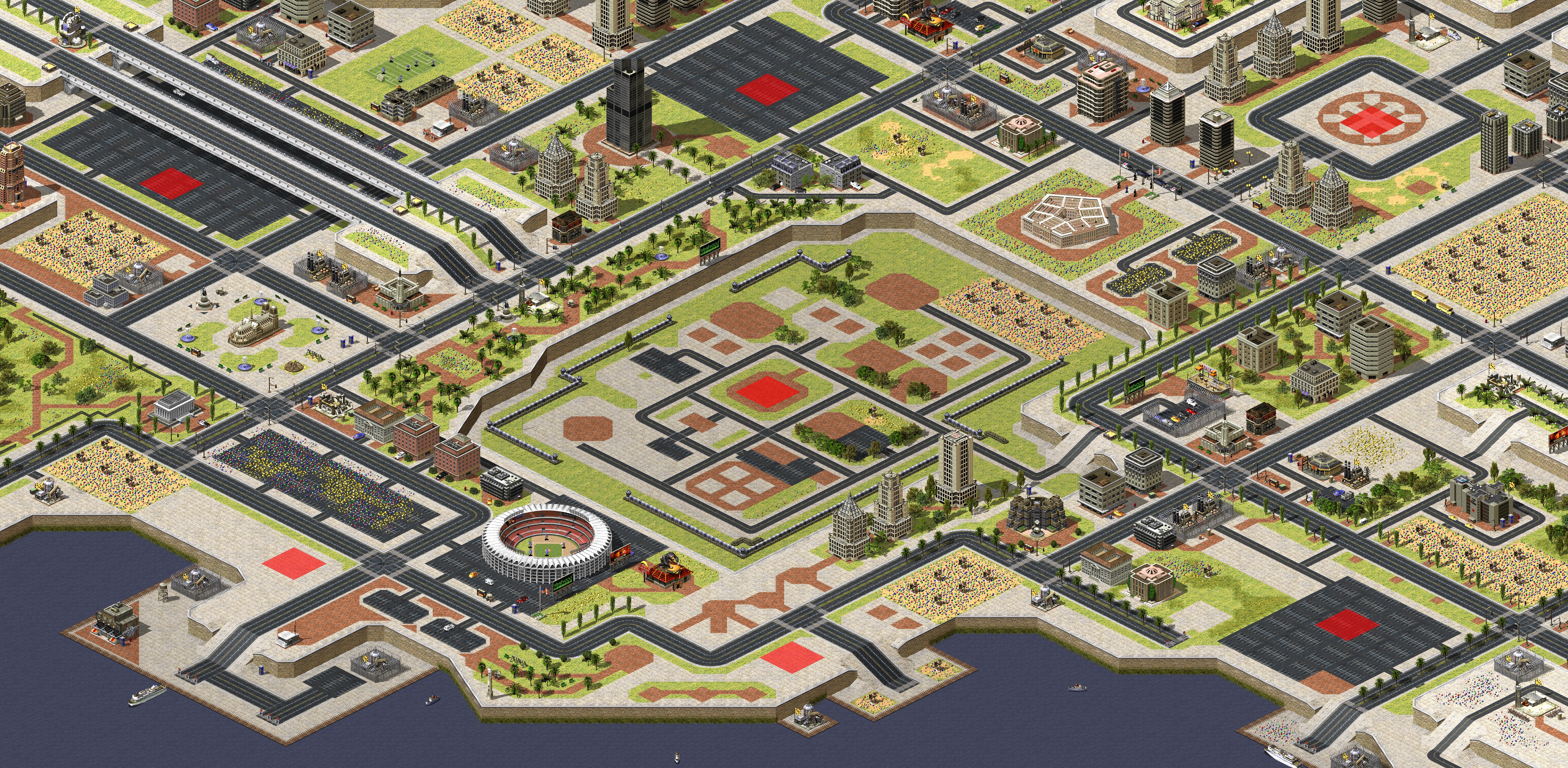 Rendered map: City of Impression zoom3000