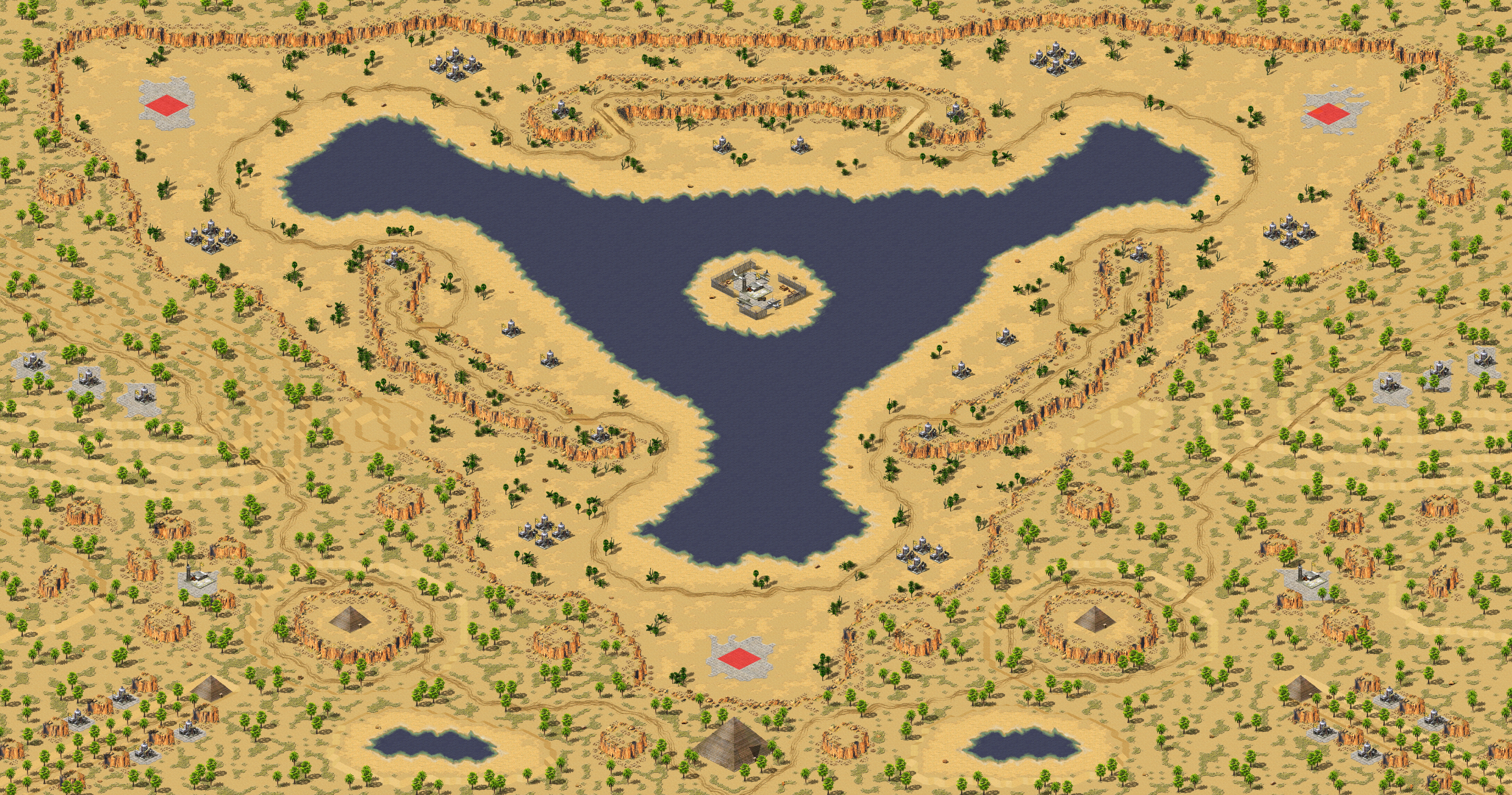 Rendered map: Cubed Combat (2-3)