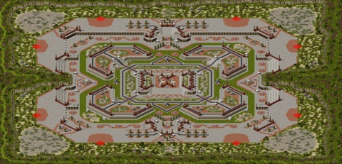 Rendered preview of Central Quad