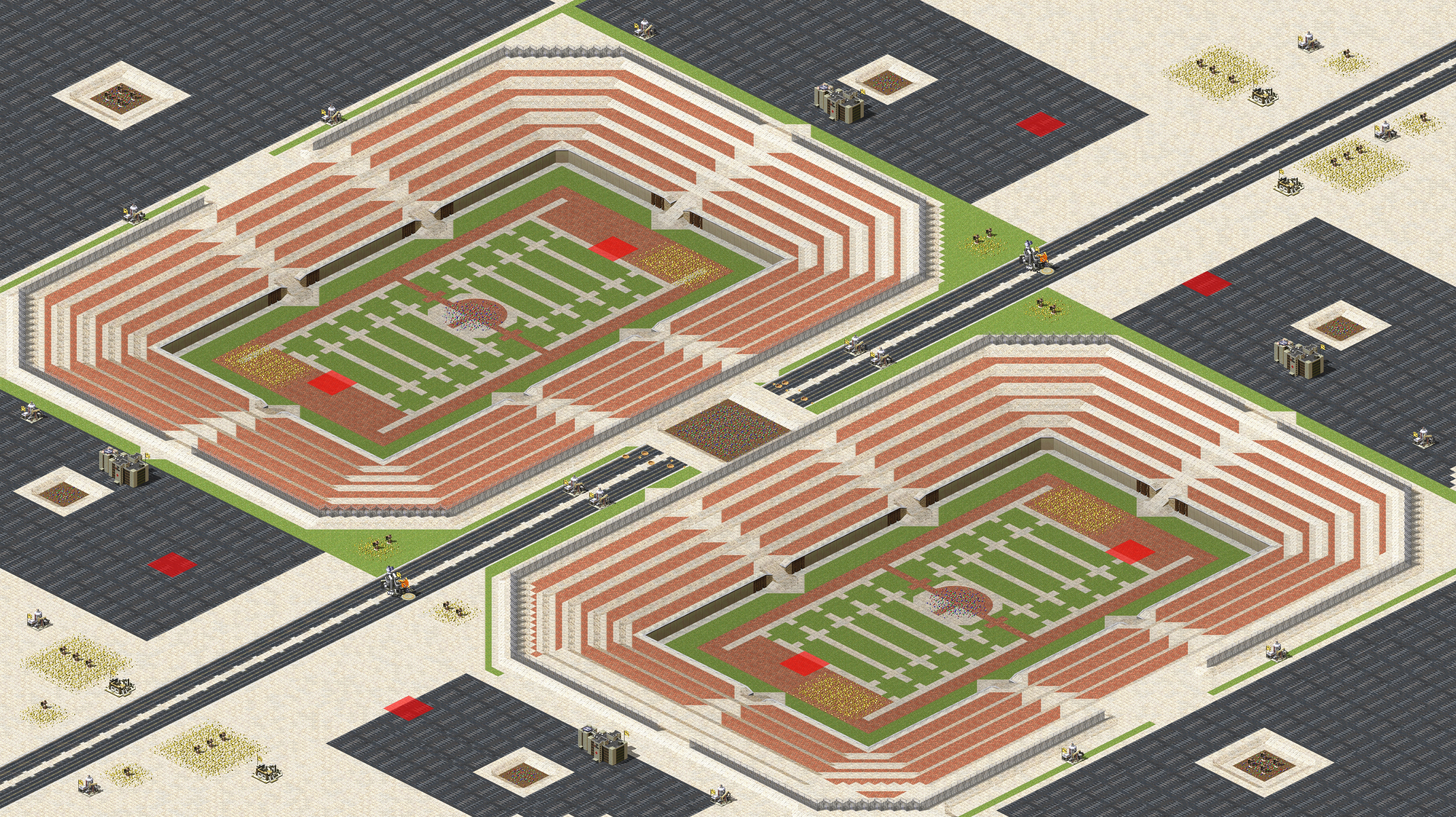Rendered map: Ave Maria 4v4 x2