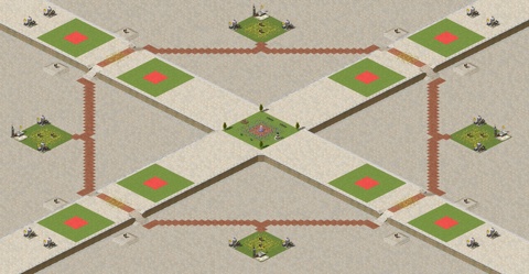 Rendered preview of Central Park (2v2v2v2)